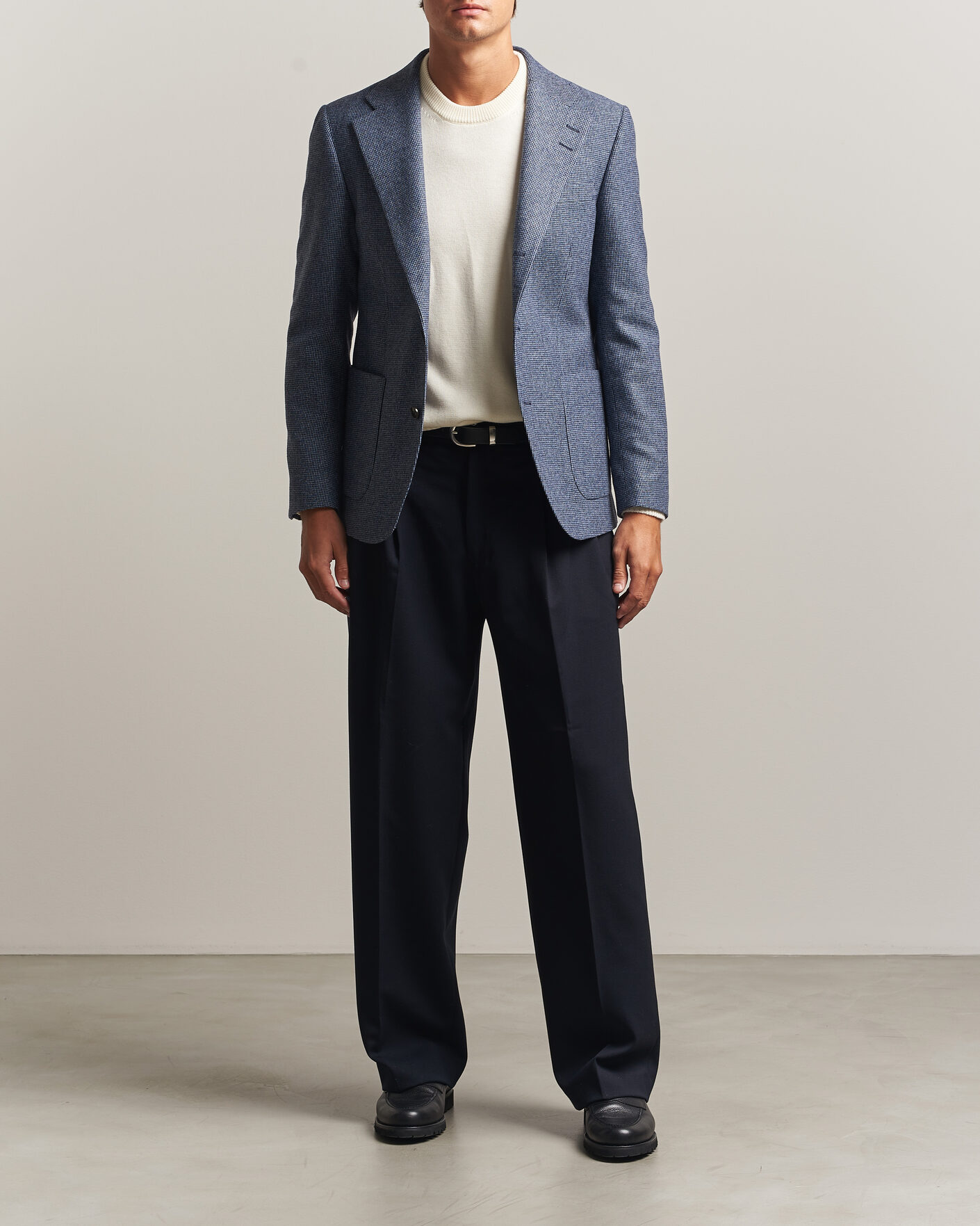 Herre | Blazere & jakker | Tiger of Sweden | Easer Wool Pepita Blazer Iron Haze