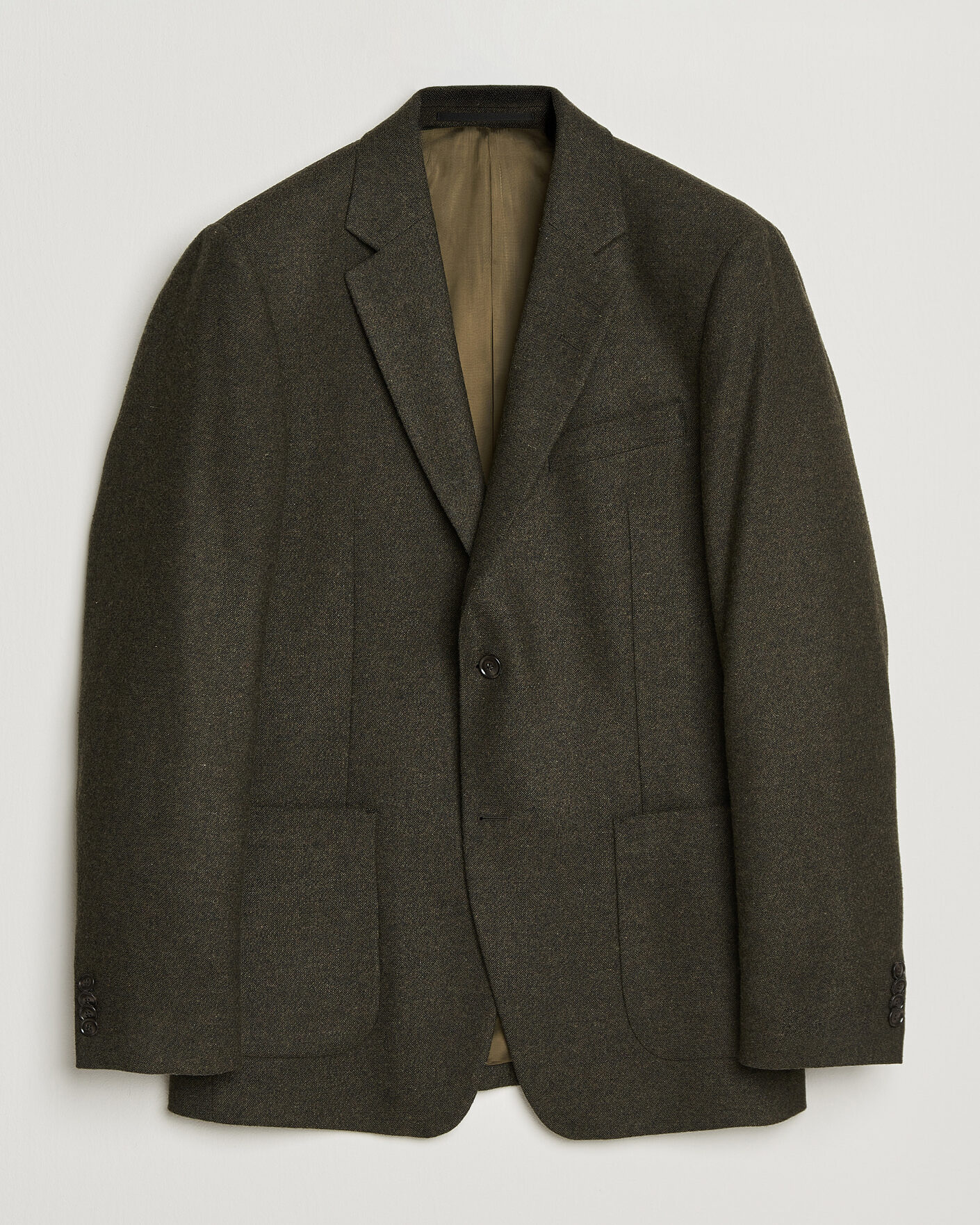 Herre | Blazere & jakker | Tiger of Sweden | Justin Wool Flannel Suit Blazer Muted Canopy