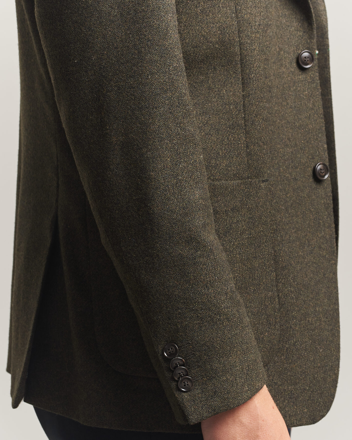 Herre | Blazere & jakker | Tiger of Sweden | Justin Wool Flannel Suit Blazer Muted Canopy