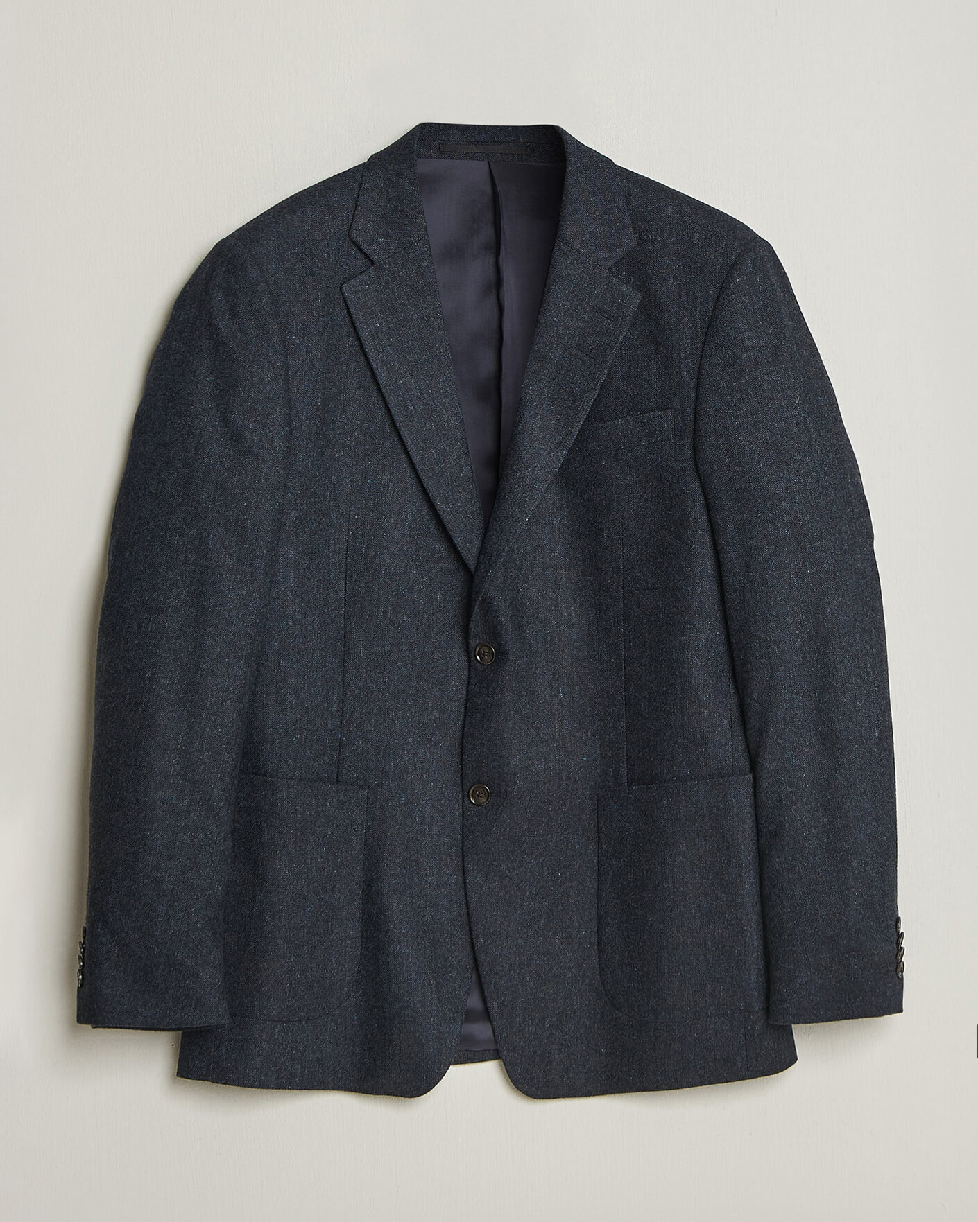 Herre | Blazere & jakker | Tiger of Sweden | Justin Wool Flannel Suit Blazer Midnight Blue