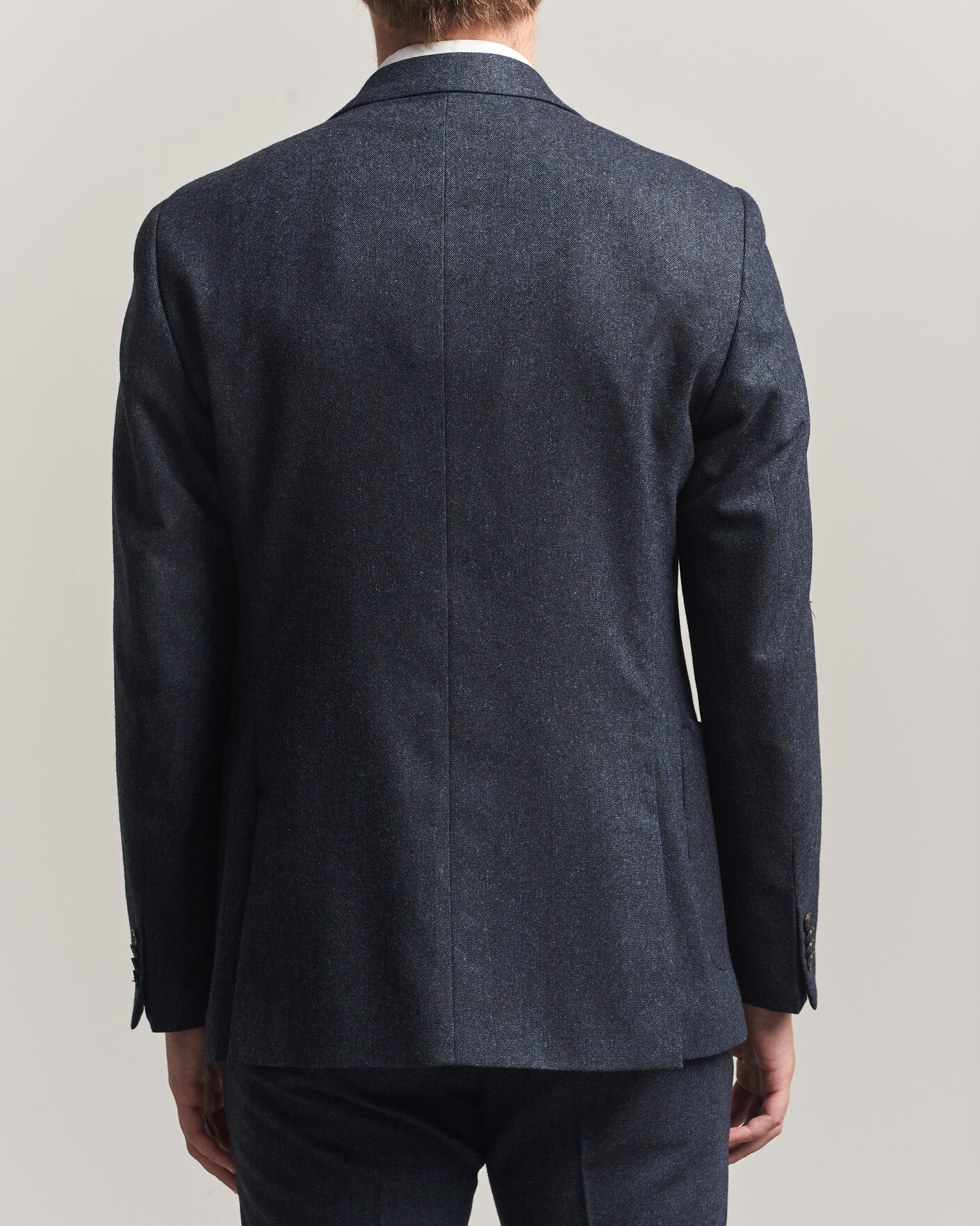 Herre | Blazere & jakker | Tiger of Sweden | Justin Wool Flannel Suit Blazer Midnight Blue
