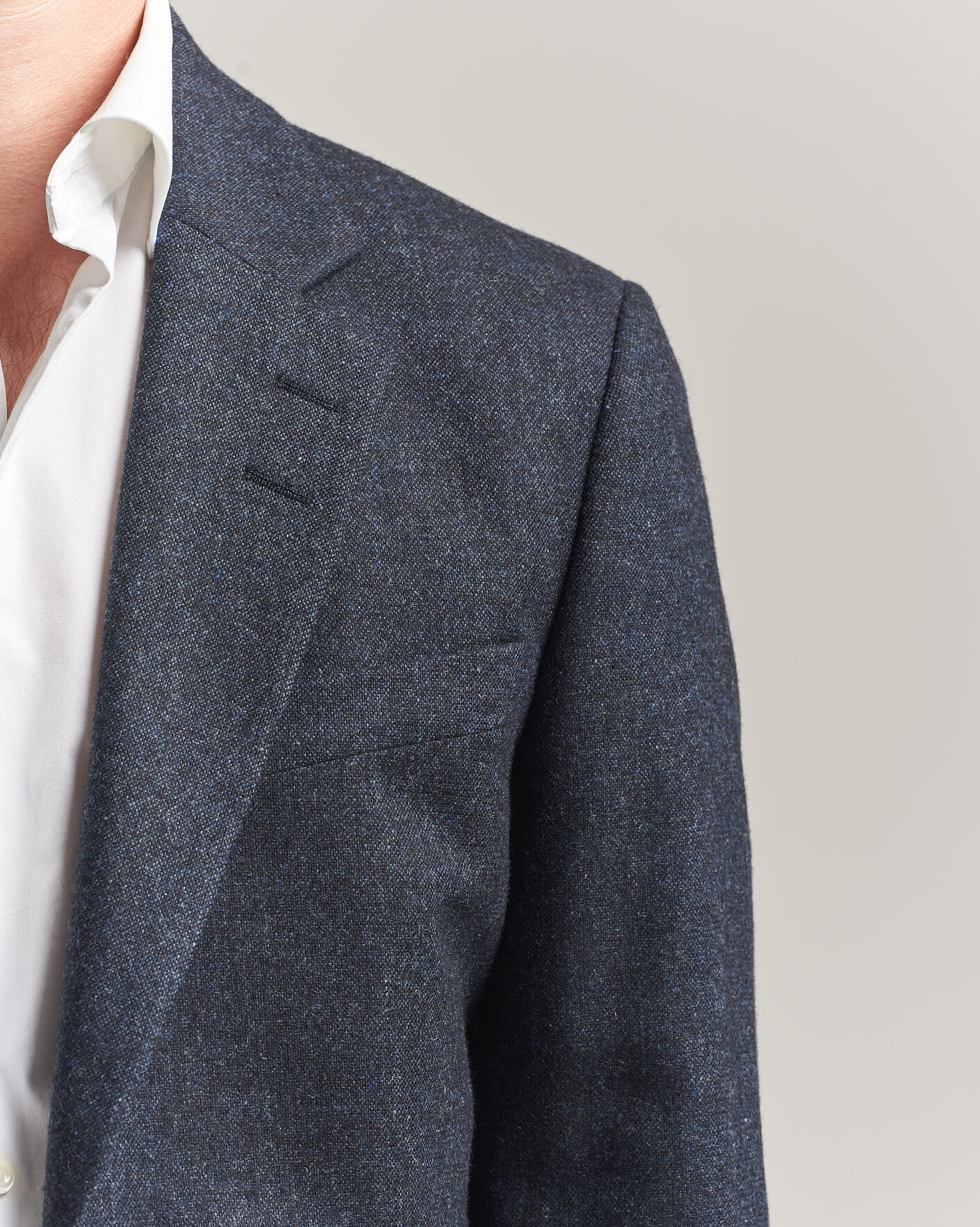 Herre | Blazere & jakker | Tiger of Sweden | Justin Wool Flannel Suit Blazer Midnight Blue