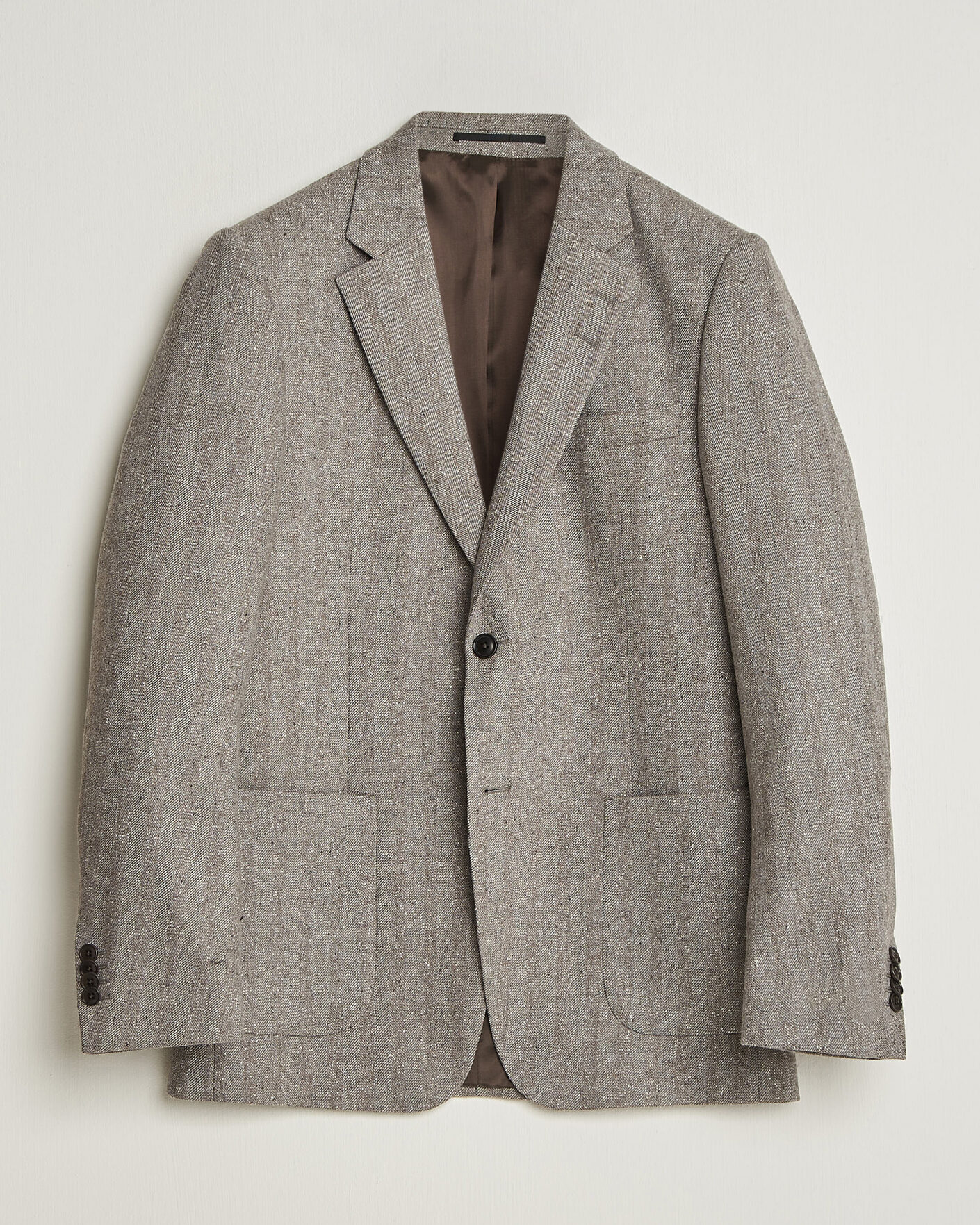 Herre | Blazere & jakker | Tiger of Sweden | Justin Wool Donegal Suit Blazer Dark Stone