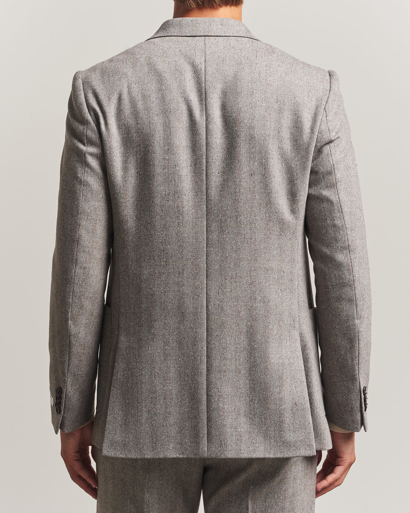 Herre | Blazere & jakker | Tiger of Sweden | Justin Wool Donegal Suit Blazer Dark Stone