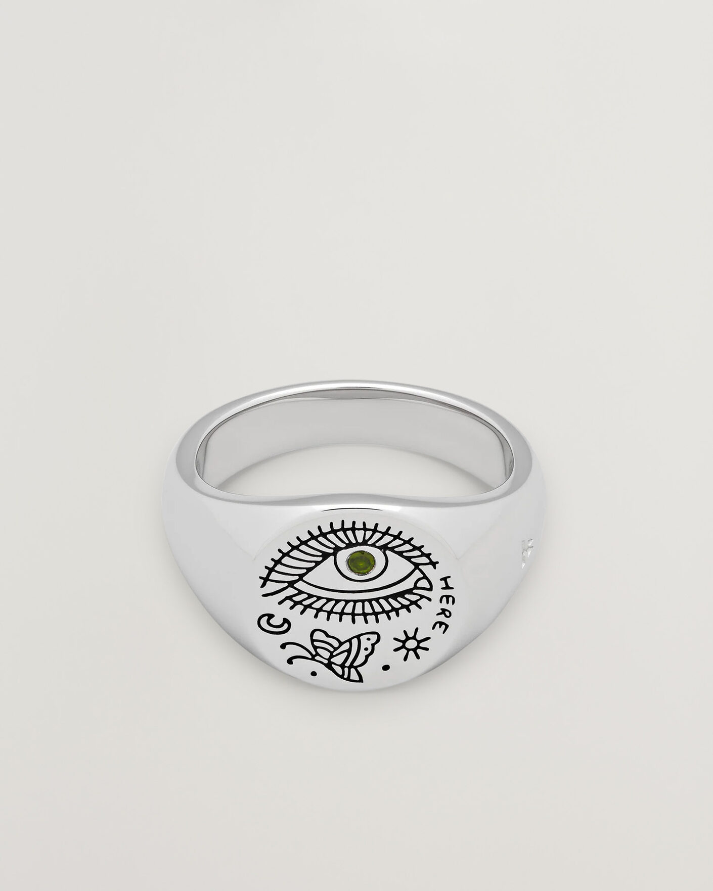 Herre | Smykker | Tom Wood | Butterfly Ring Silver