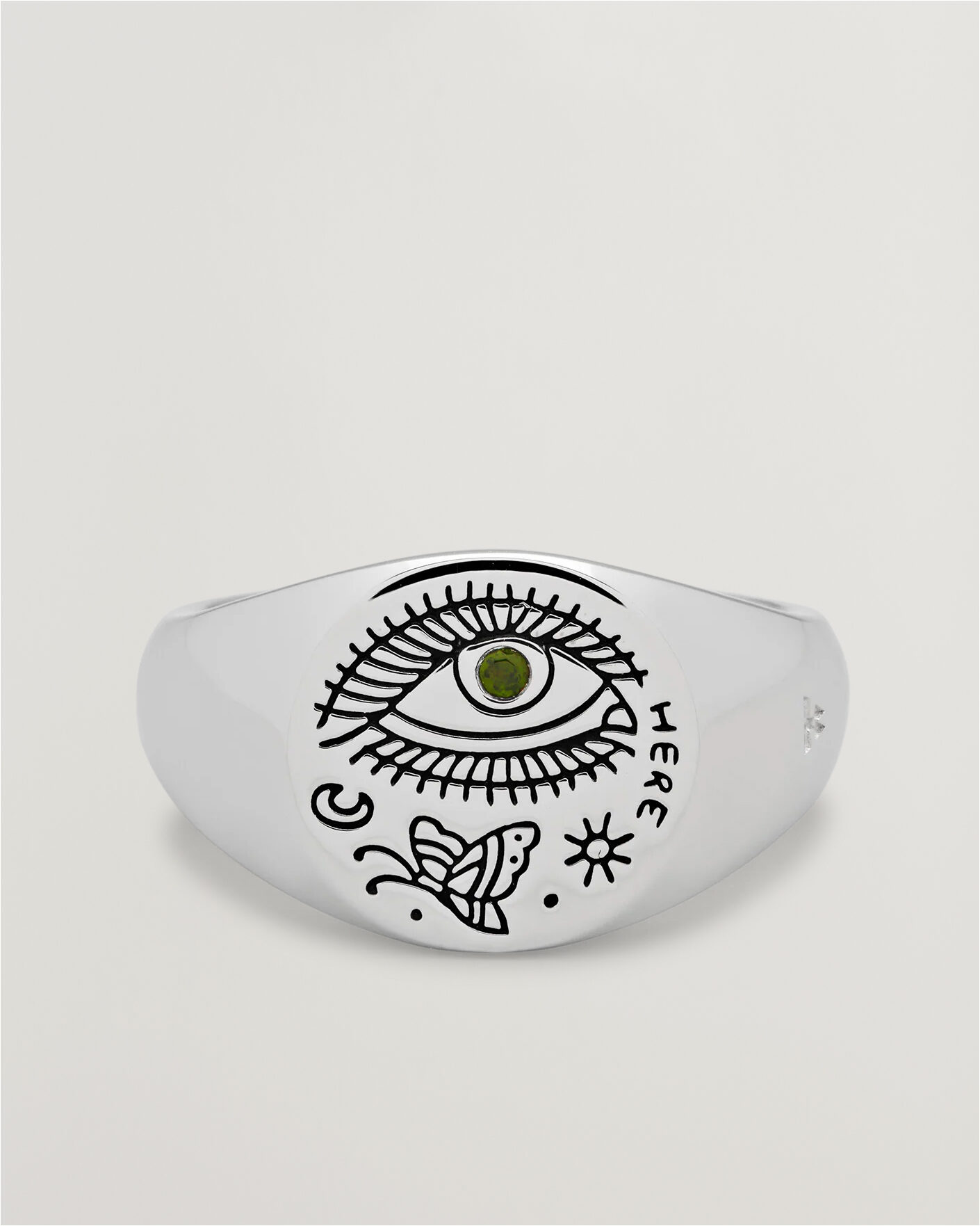 Herre | Smykker | Tom Wood | Butterfly Ring Silver