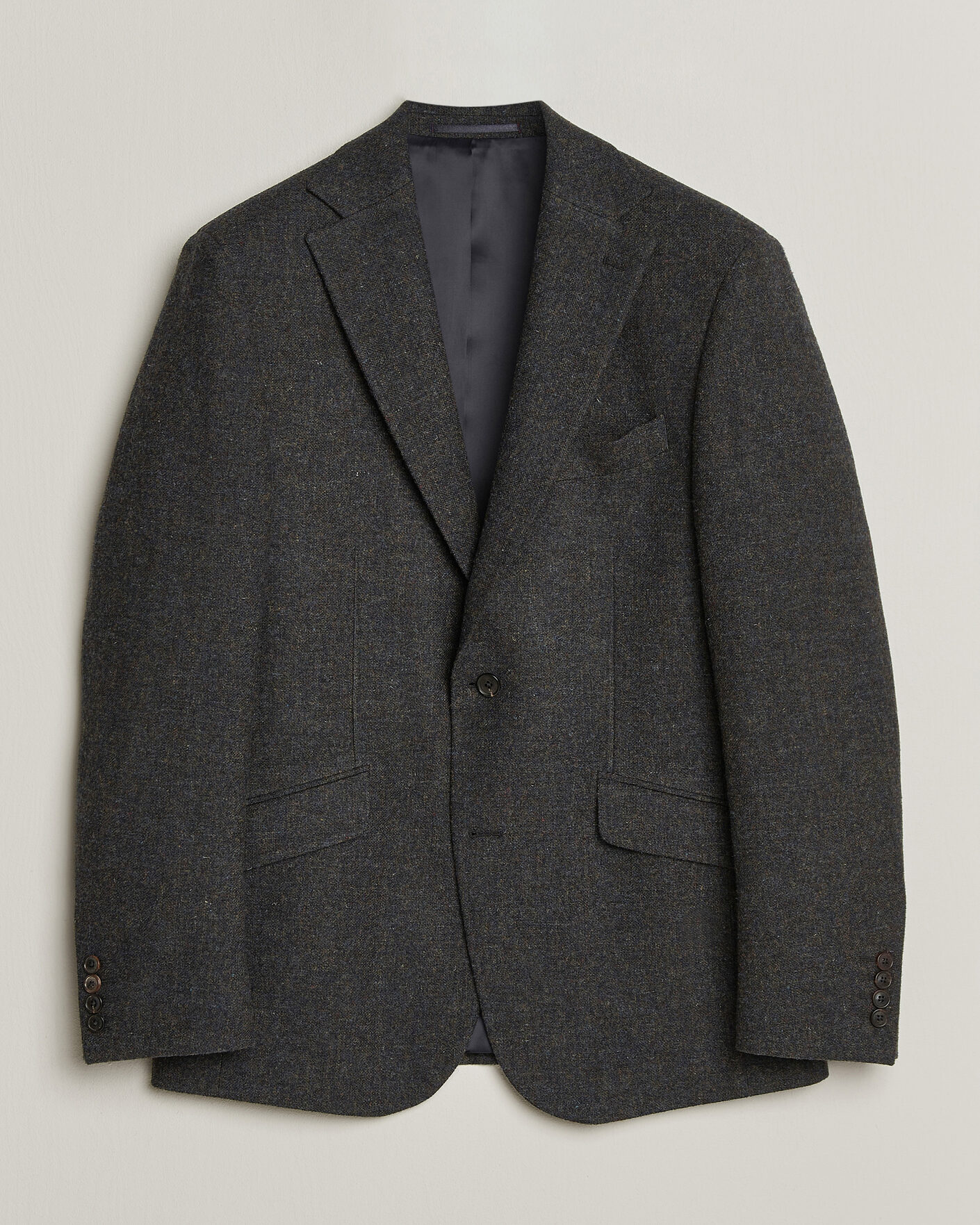 Herre | Blazere & jakker | Walker Slater | Edward Shetland Wool Donegal Blazer Navy