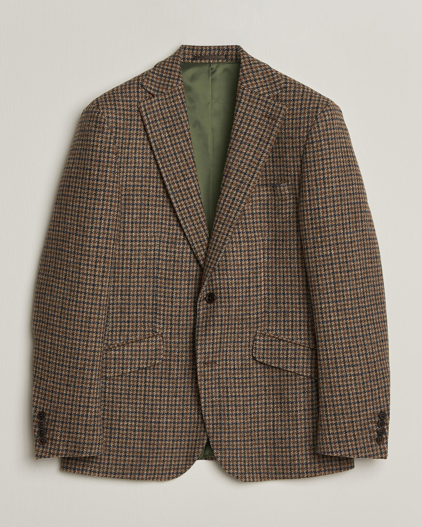 Herre | Blazere & jakker | Walker Slater | Edward Lambswool Puppytooth Blazer Sandstone