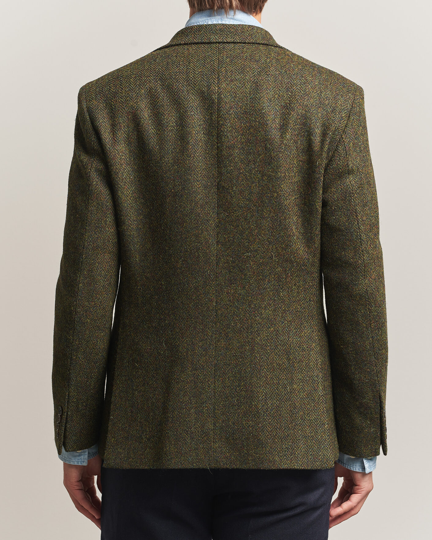 Herre | Blazere & jakker | Walker Slater | Edward Harris Tweed Herringbone Blazer Green