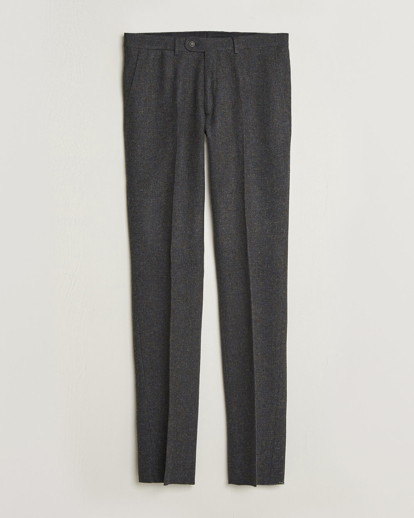 Herre | Bukser | Walker Slater | Edward Shetland Wool Donegal Trousers Navy