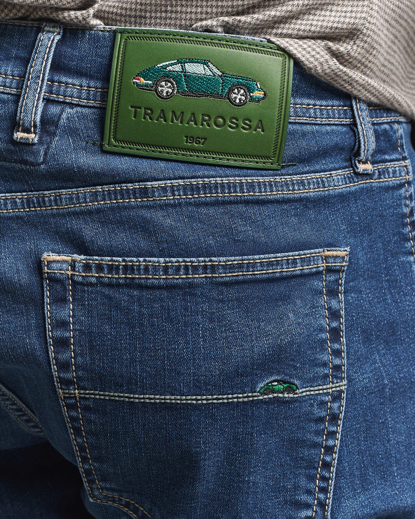 Herre | Jeans | Tramarossa | Michelangelo Stretch Jeans Mid Blue
