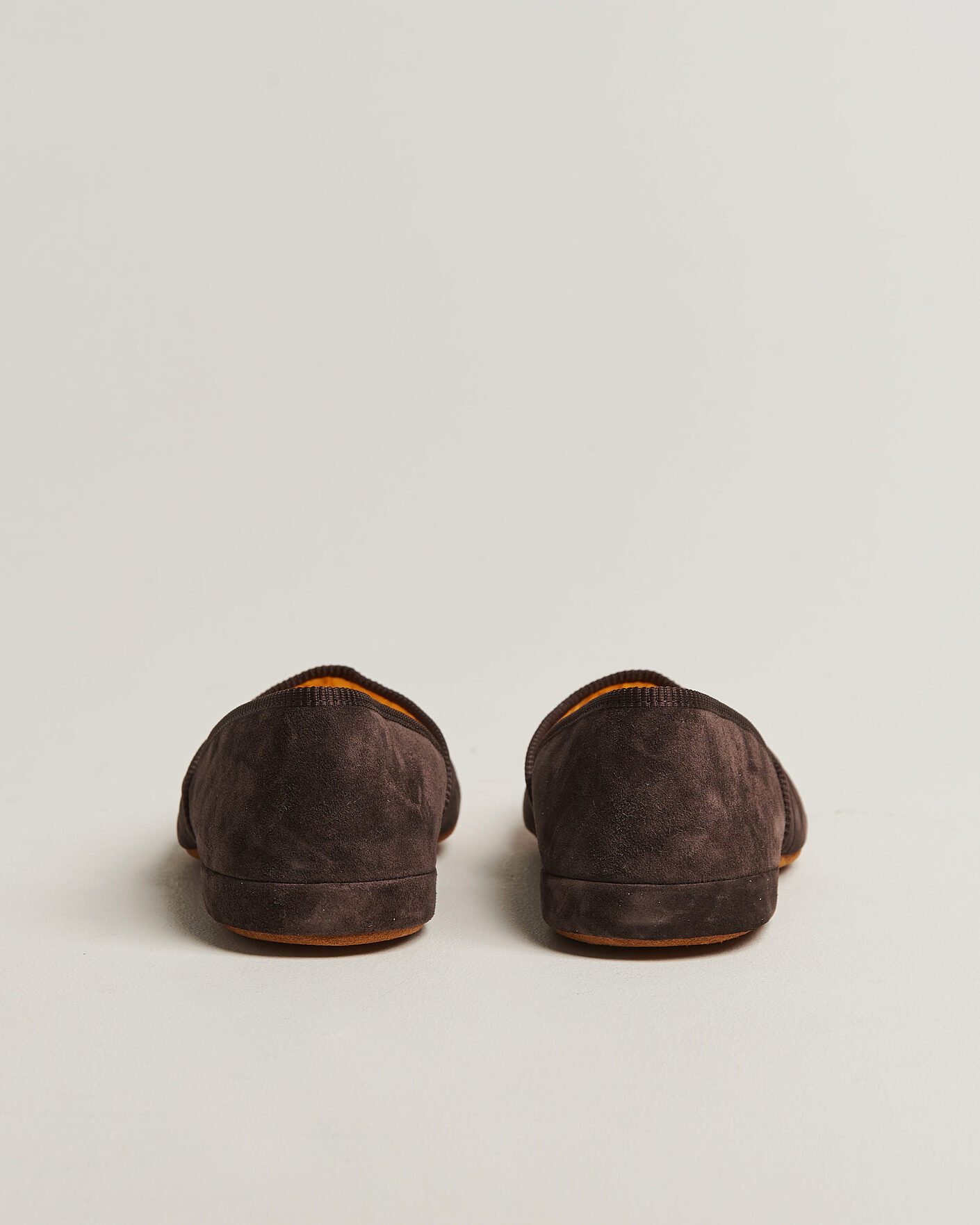 Herre | Sandaler & Hjemmesko | Bowhill & Elliott | Grecian Indoor Slippers Chocolate Suede