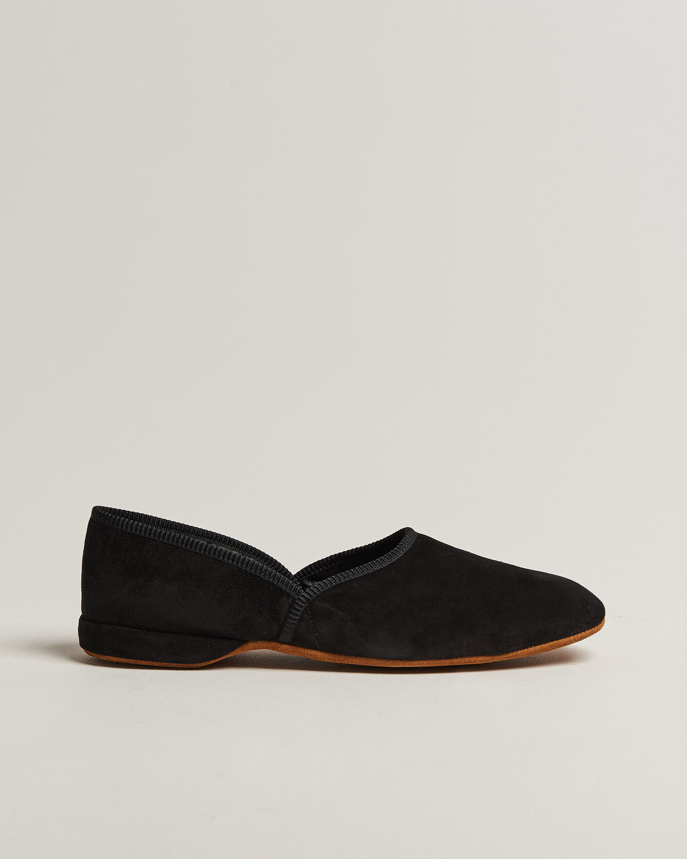 Herre | Sandaler & Hjemmesko | Bowhill & Elliott | Grecian Indoor Slippers Navy Suede