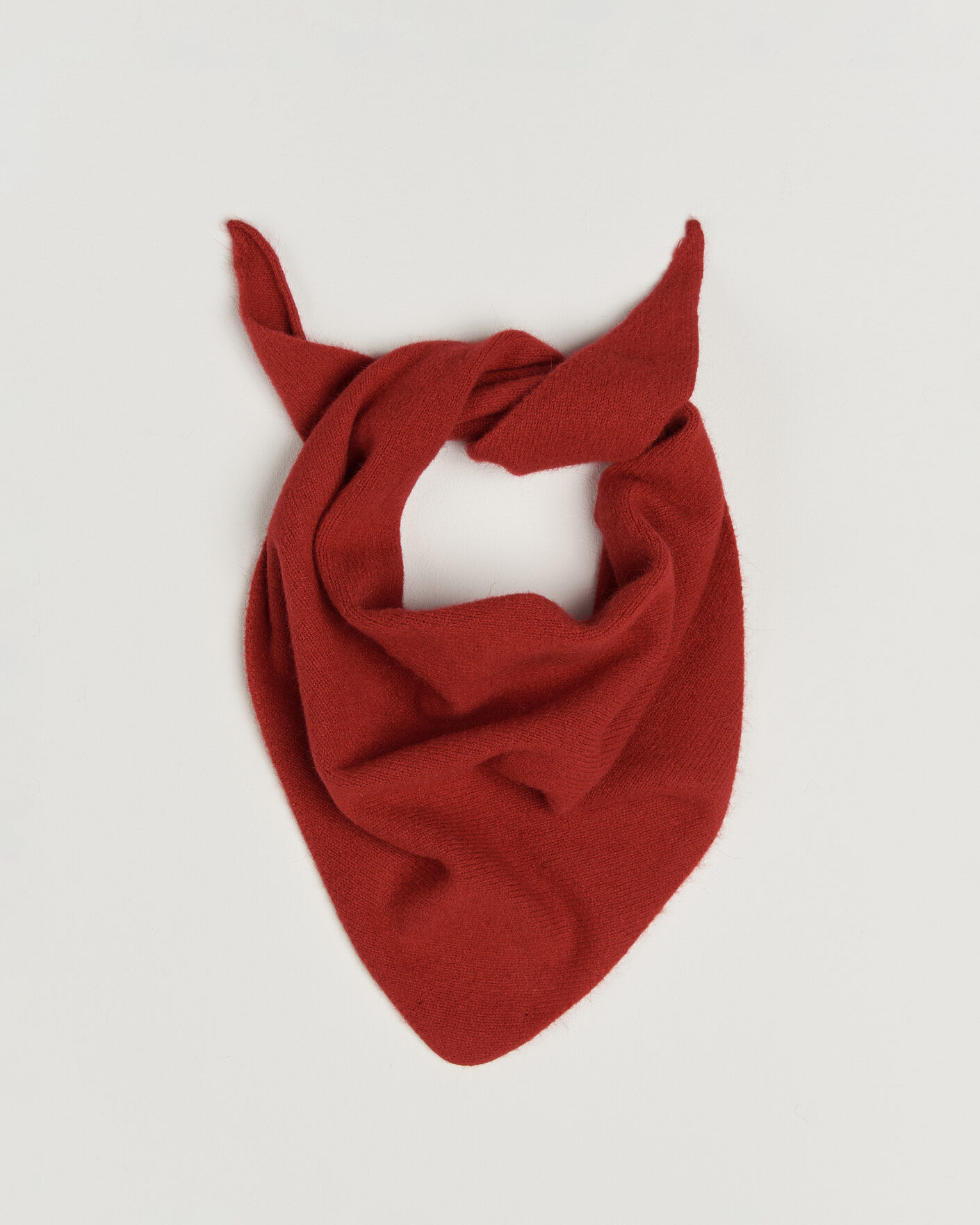 Herre | Tørklæde | Le Bonnet | Lambswool/Caregora Bandana Framboise