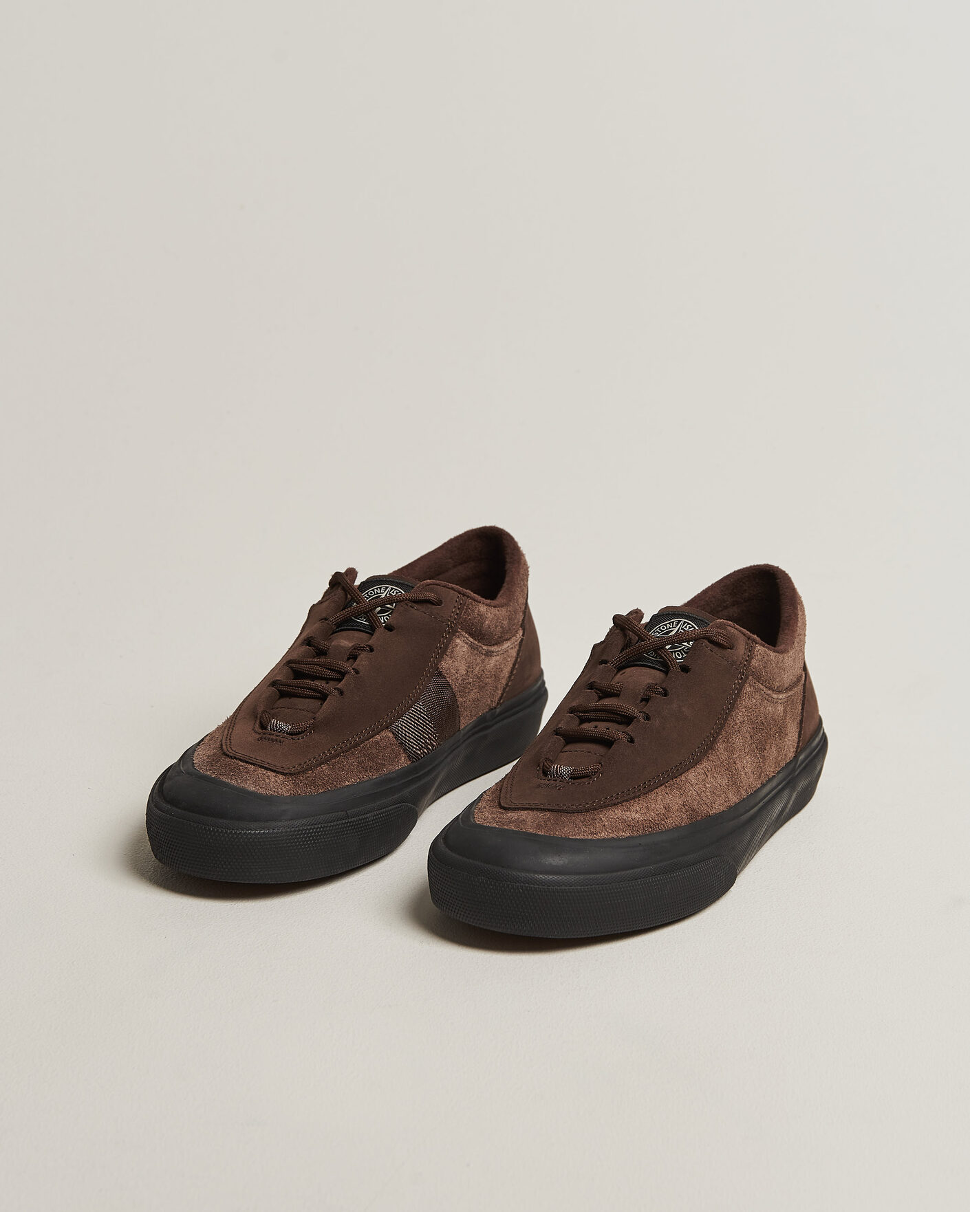 Herre | Sneakers | Stone Island | Low Top Suede Sneaker Umber