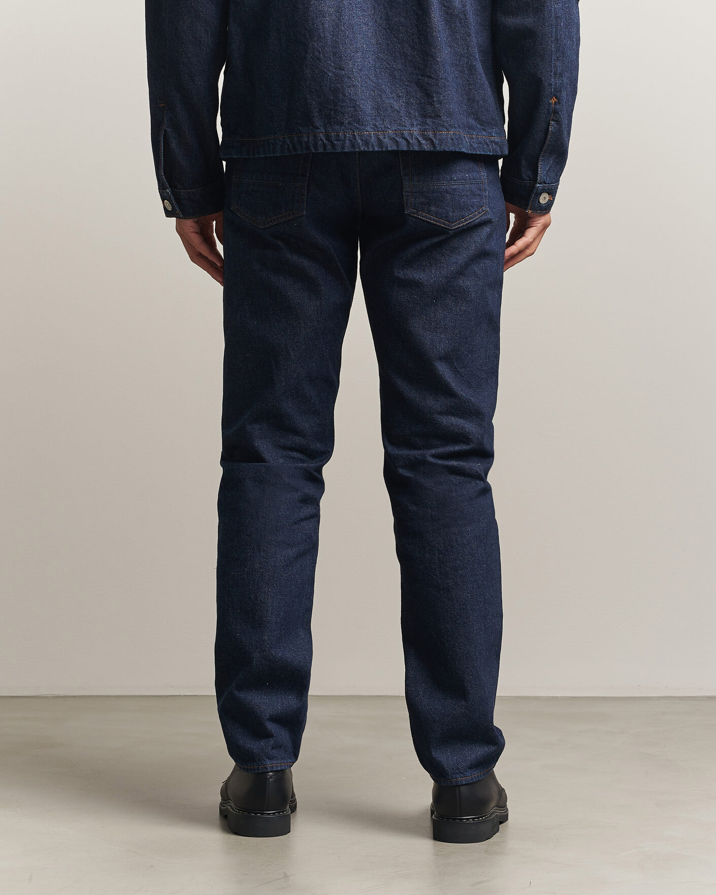 Herre | Jeans | Stone Island | Regular Straight Fit Indigo Jeans Blue Rinse