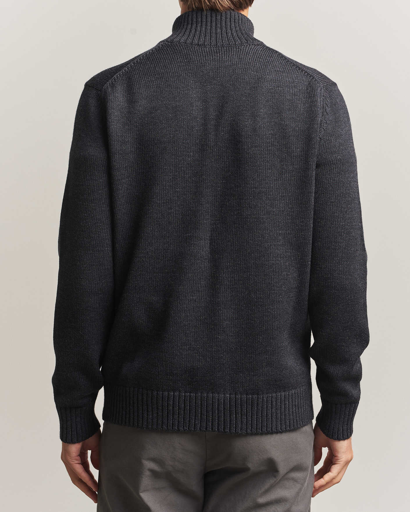 Herre | Trøjer | Zanone | Virgin Merino Wool Chioto Grey Melange