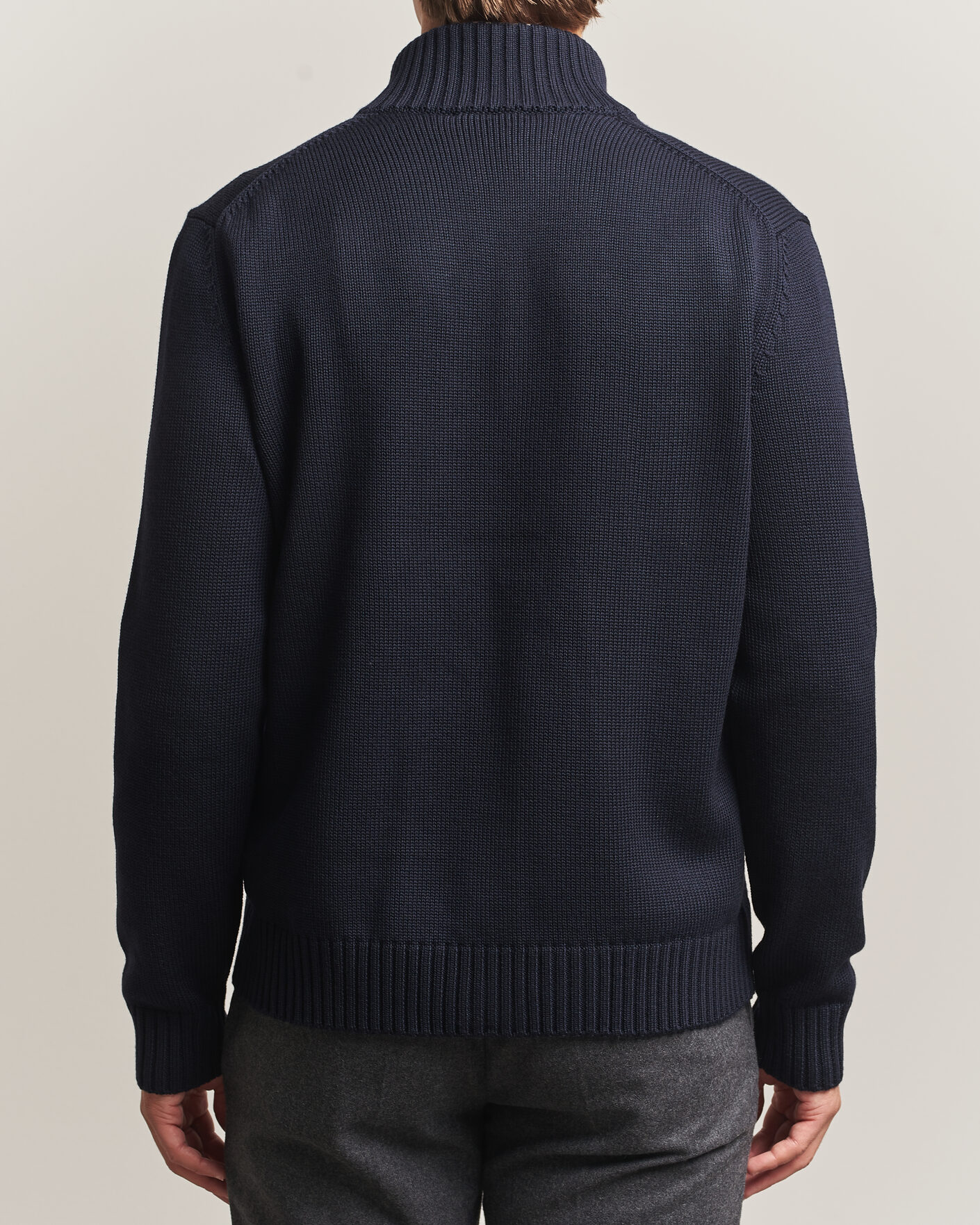 Herre | Trøjer | Zanone | Virgin Merino Wool Chioto Navy