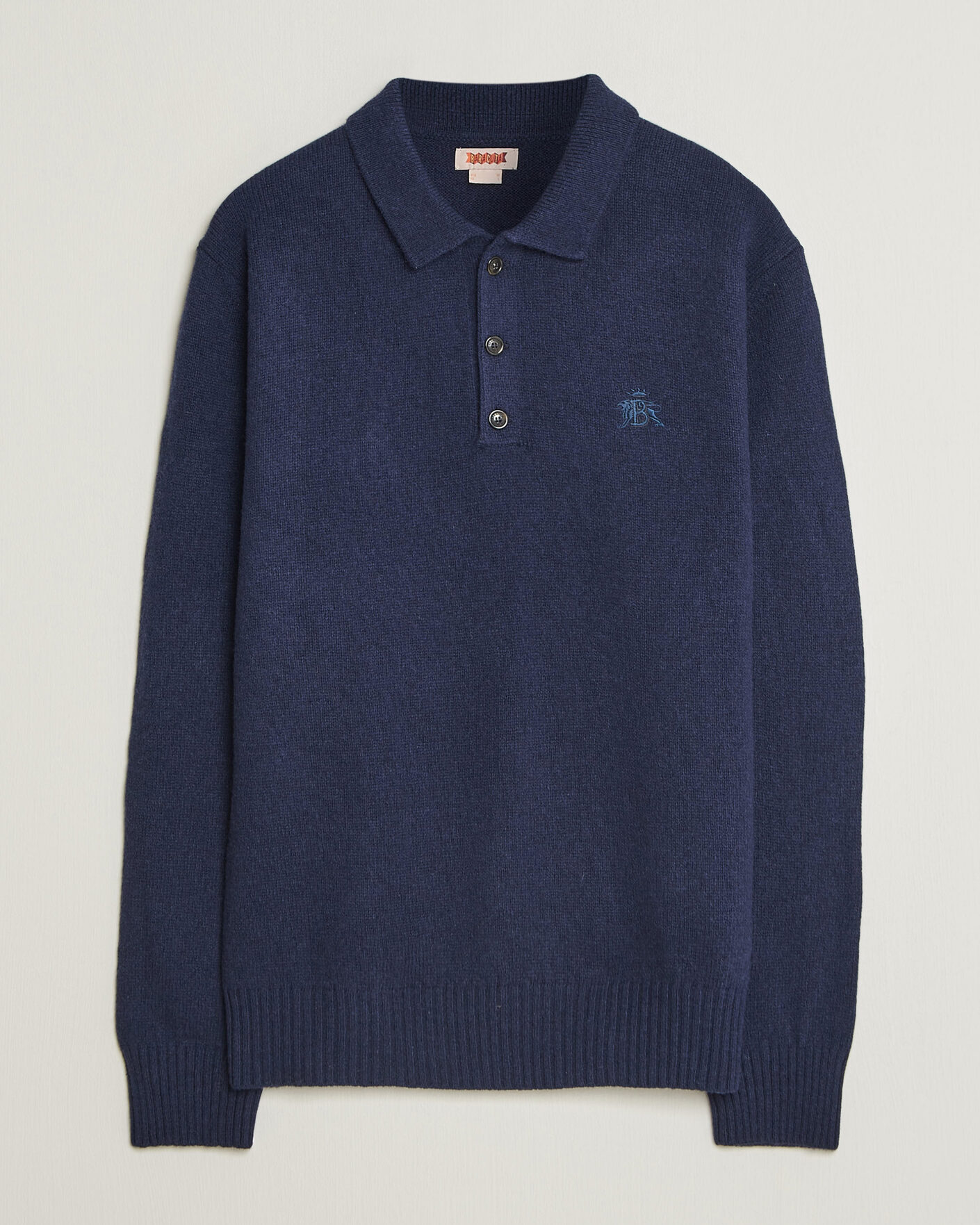 Herre | Trøjer | Baracuta | Shetland Polo Navy