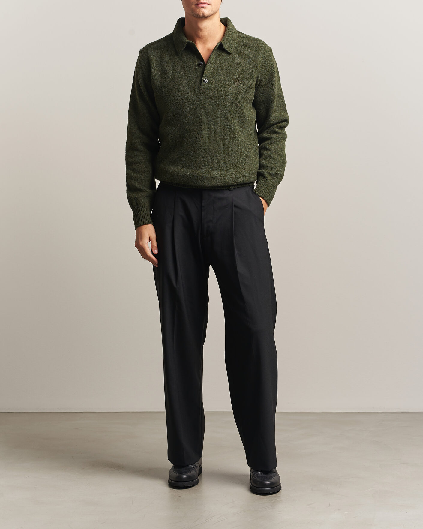 Herre | Trøjer | Baracuta | Shetland Polo Beech
