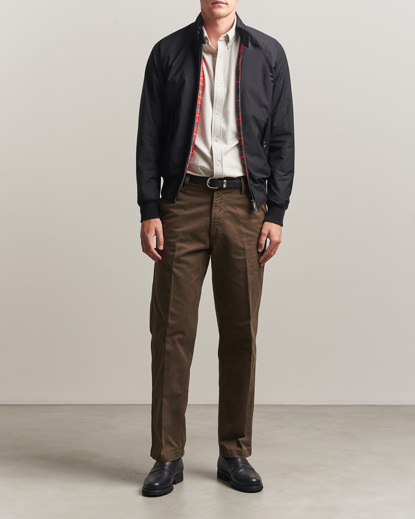 Herre | Jakker | Baracuta | G9 Original Harrington Jacket Black