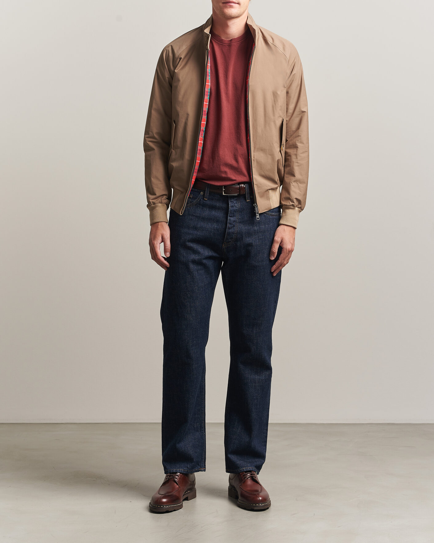 Herre | Jakker | Baracuta | G9 Original Harrington Jacket Tan