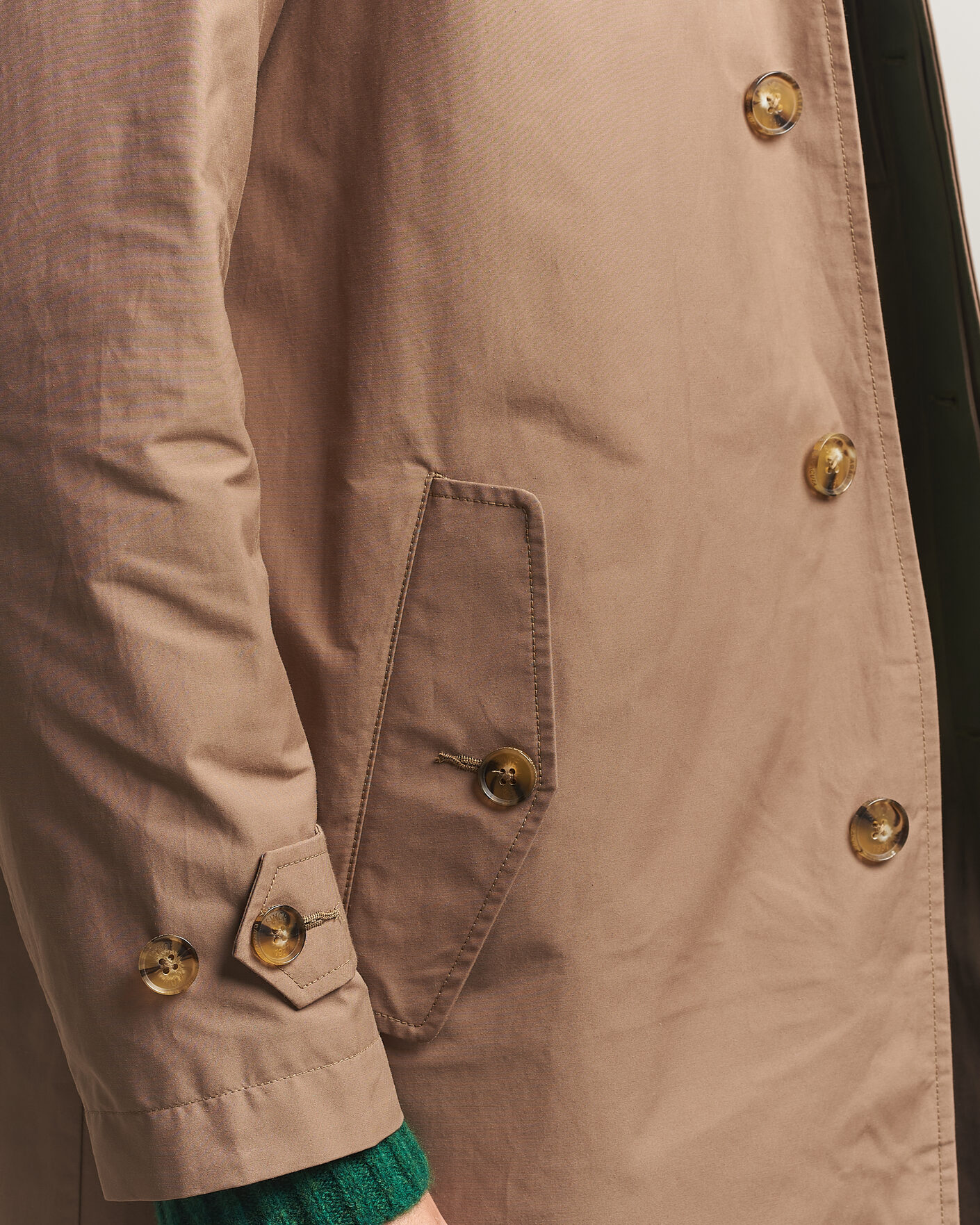 Herre | Jakker | Baracuta | G10 Detachable Cloth Coat Tan