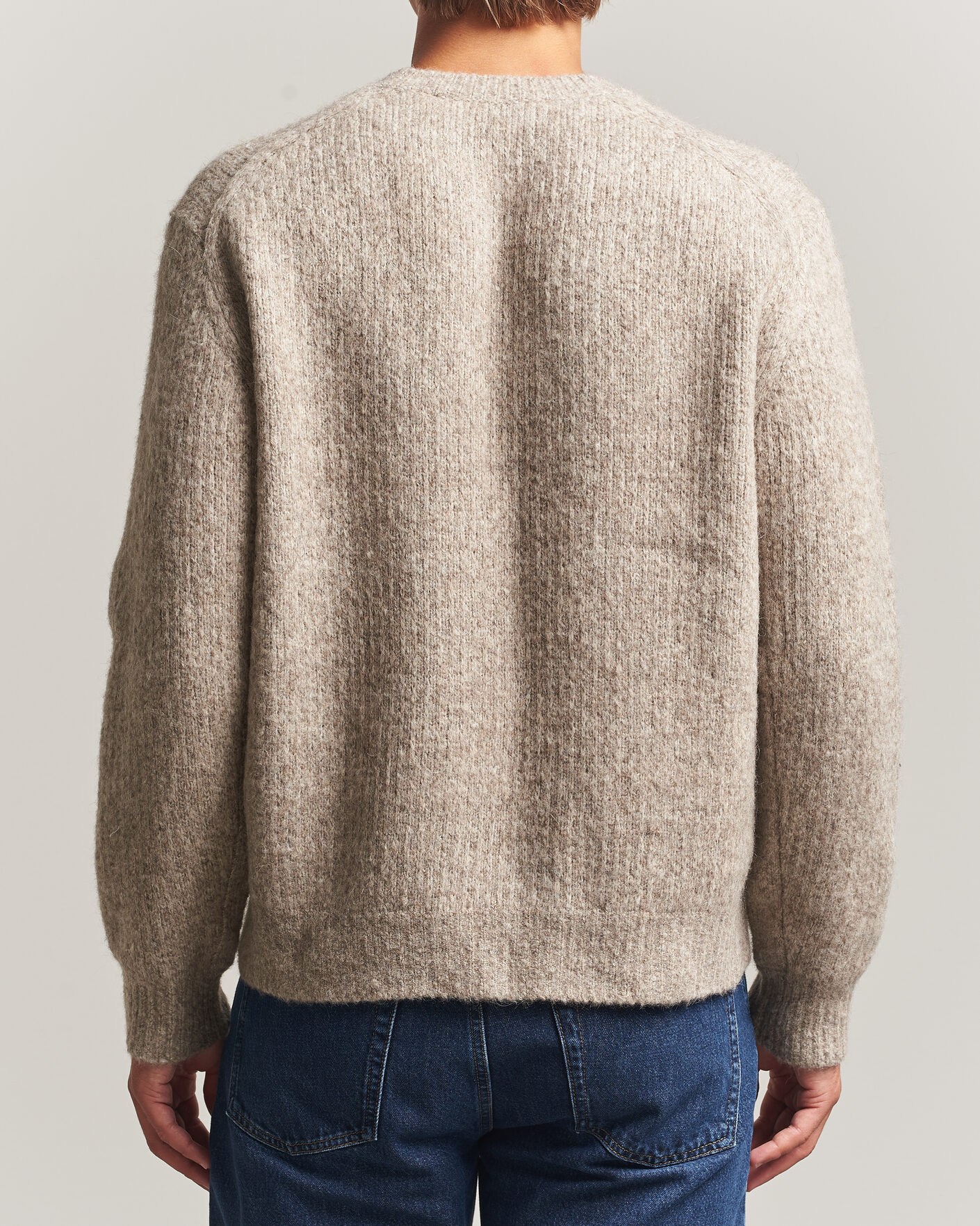 Herre | Trøjer | Sunflower | Yak Sweater Dark Oat