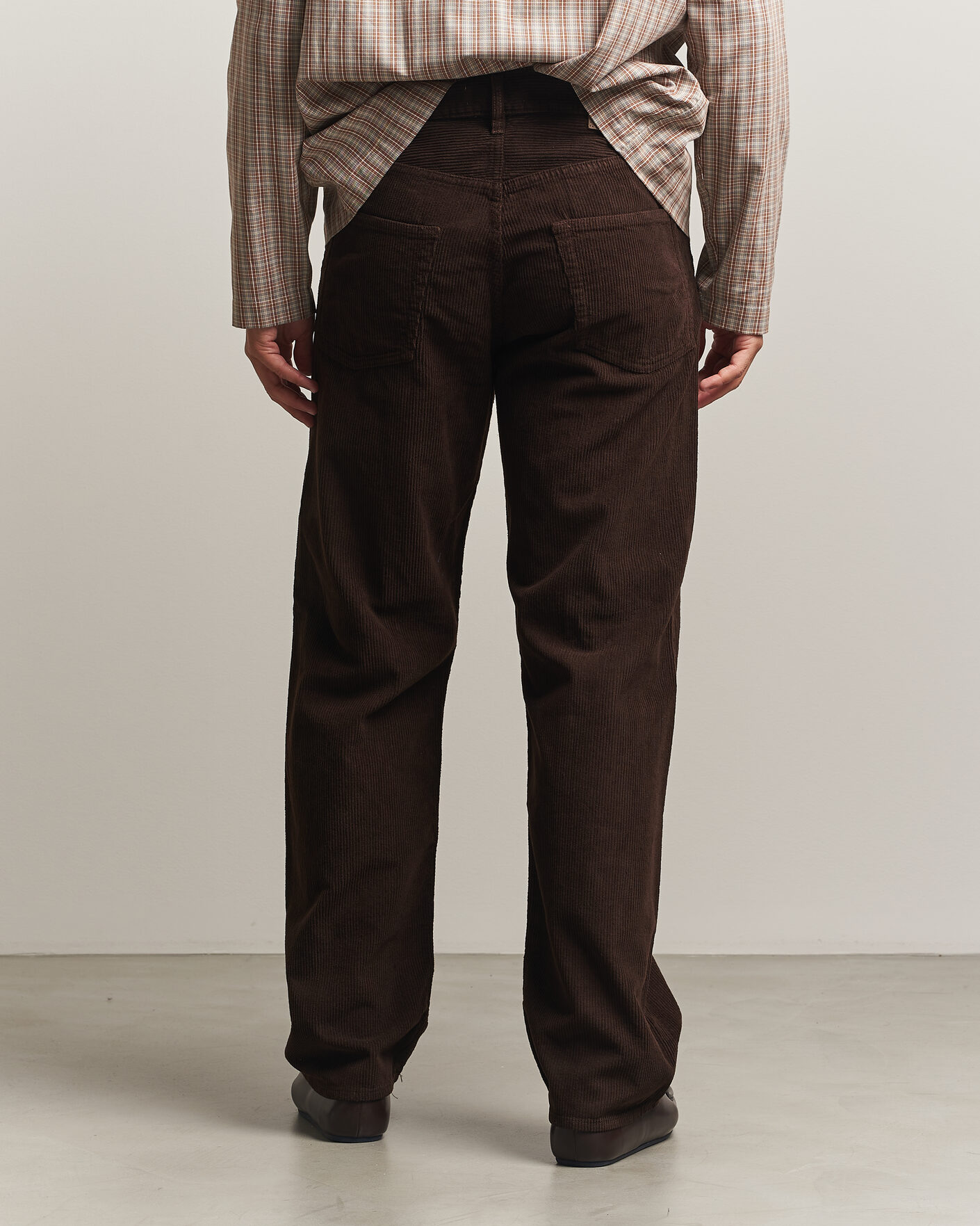 Herre | Bukser | Sunflower | Loose Corduroy Pants Brown