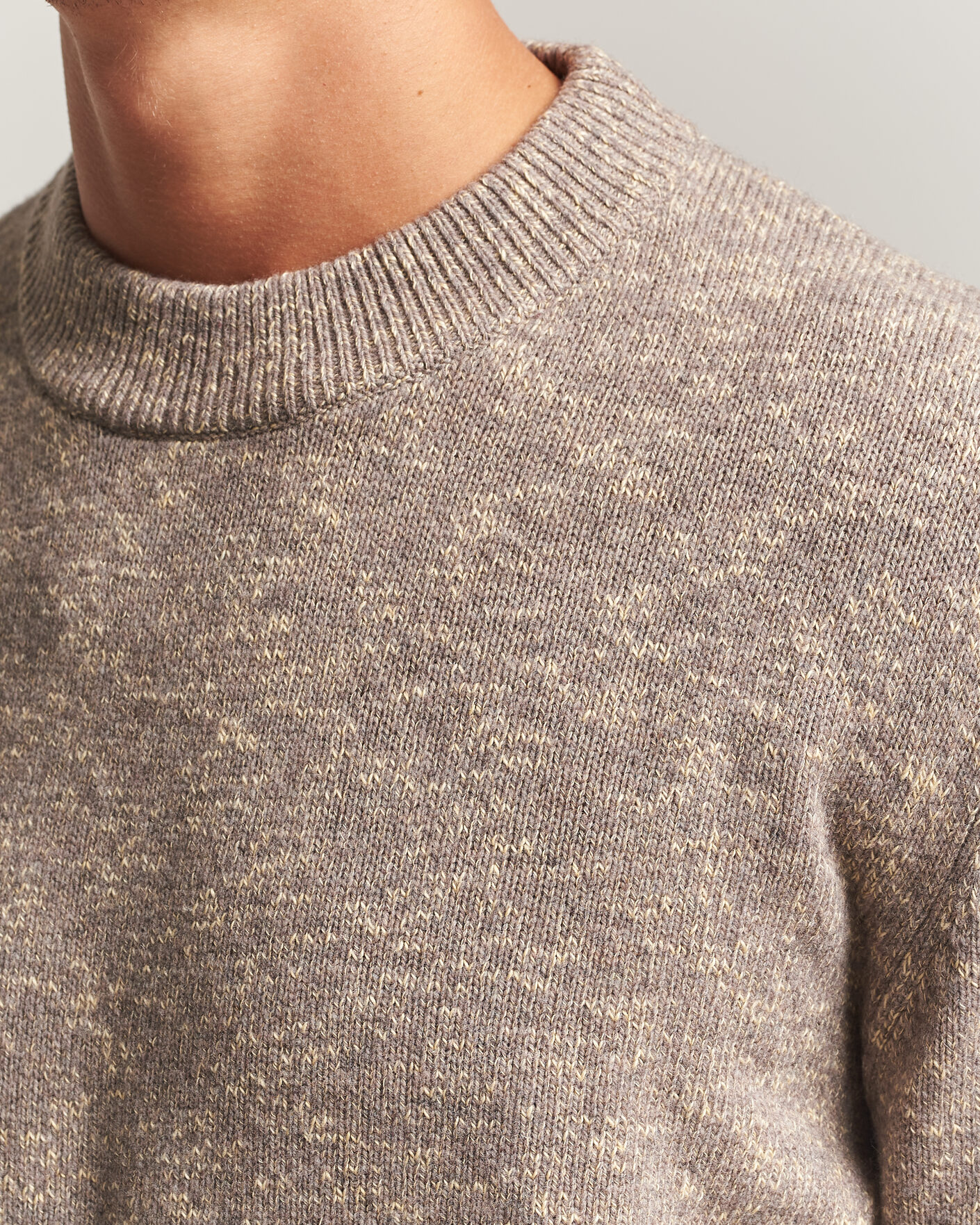 Herre | Trøjer | Sunflower | Moon Merino Sweater Sand