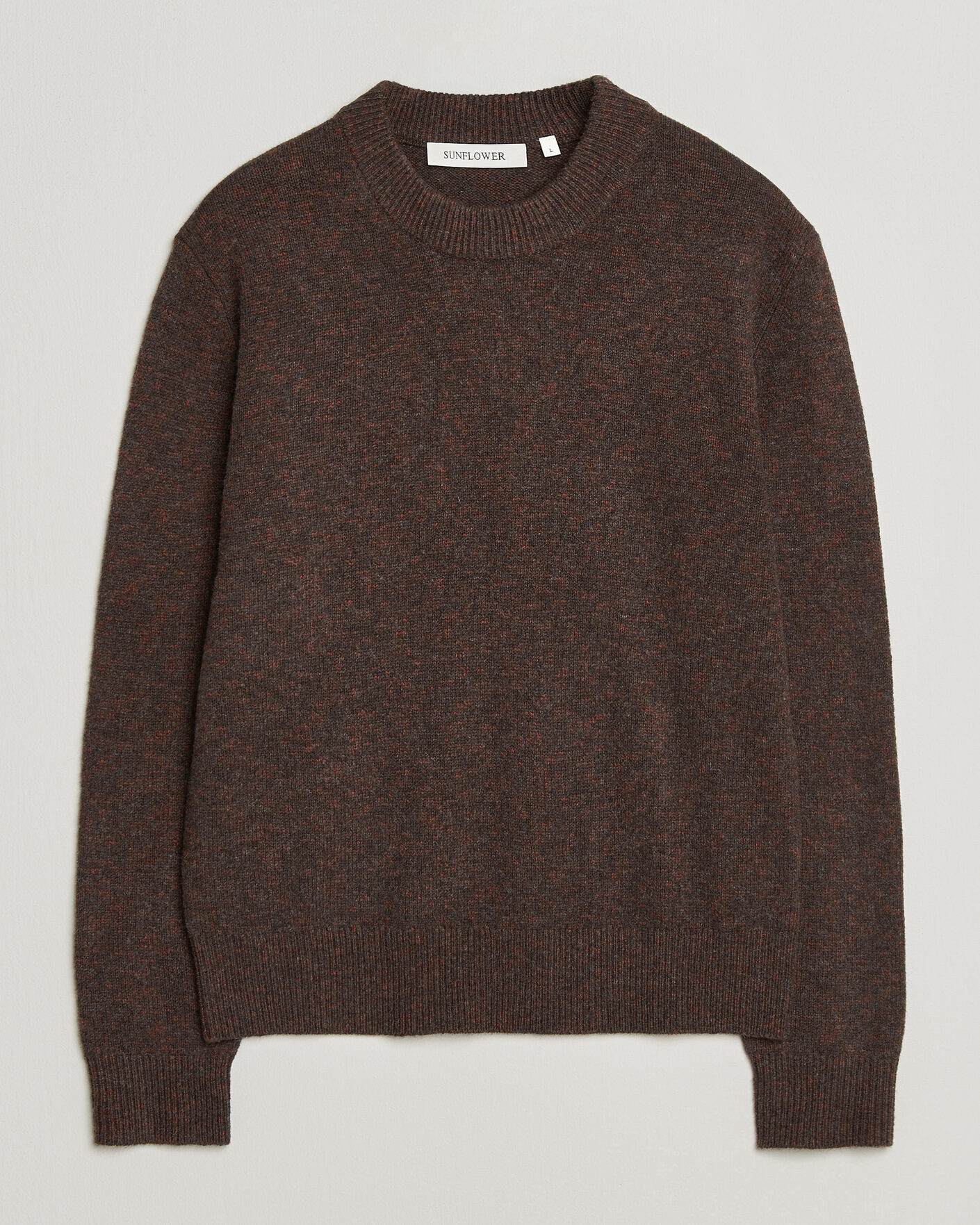Herre | Trøjer | Sunflower | Moon Merino Sweater Brown