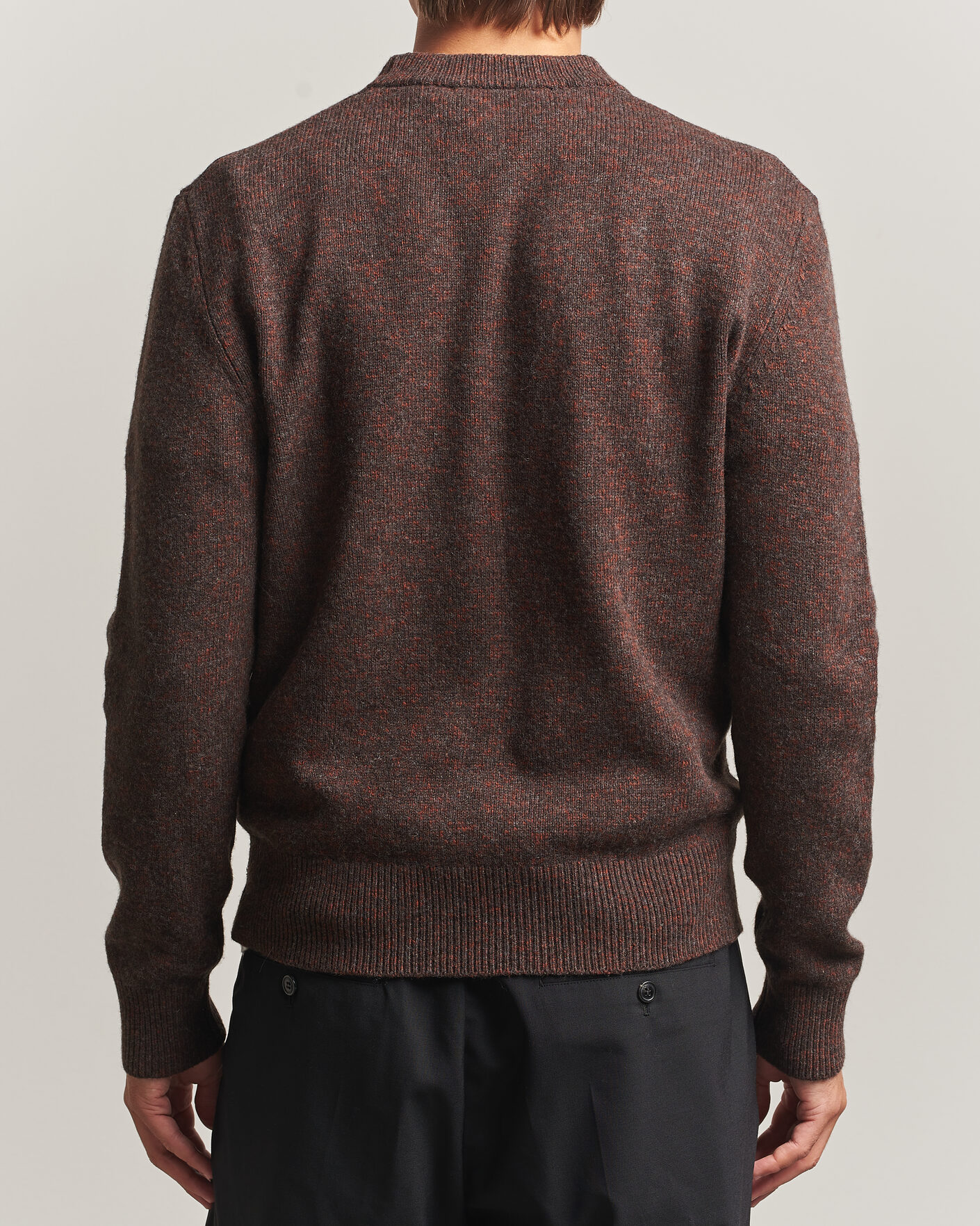 Herre | Trøjer | Sunflower | Moon Merino Sweater Brown