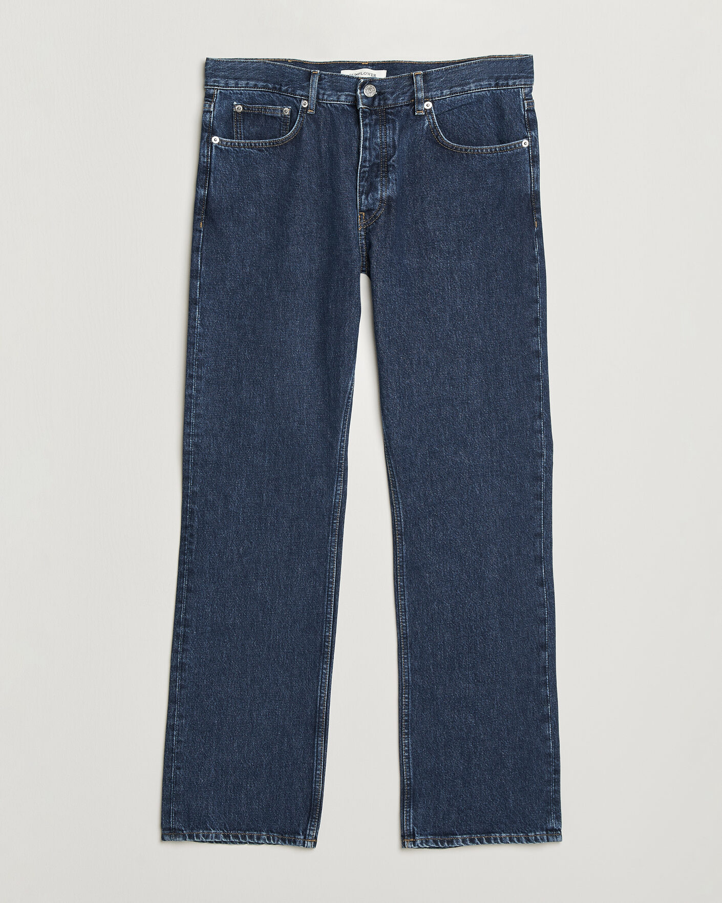 Herre | Jeans | Sunflower | Low Straight Jeans Blue Wash