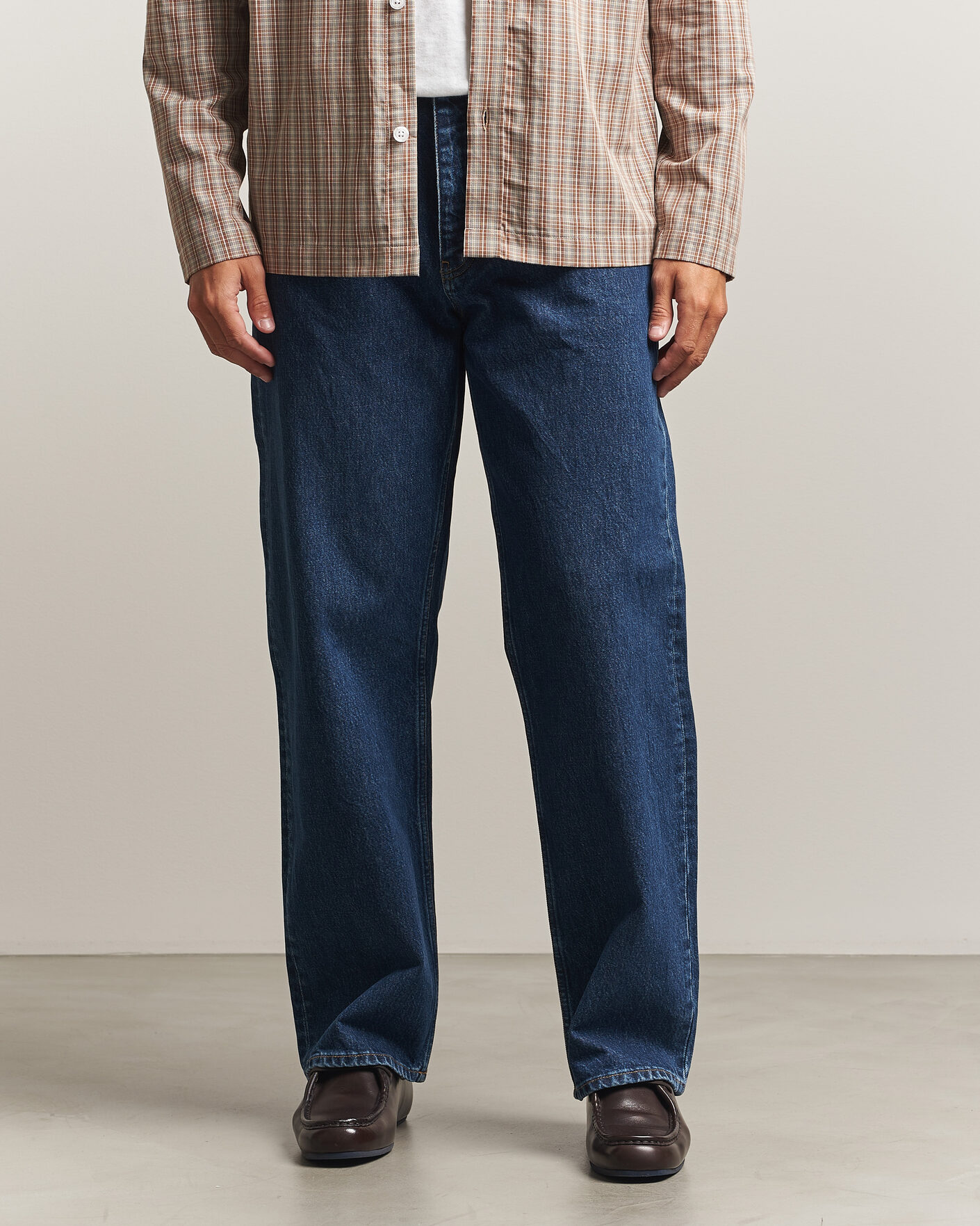 Herre | Bukser | Sunflower | Loose Jeans Blue Wash