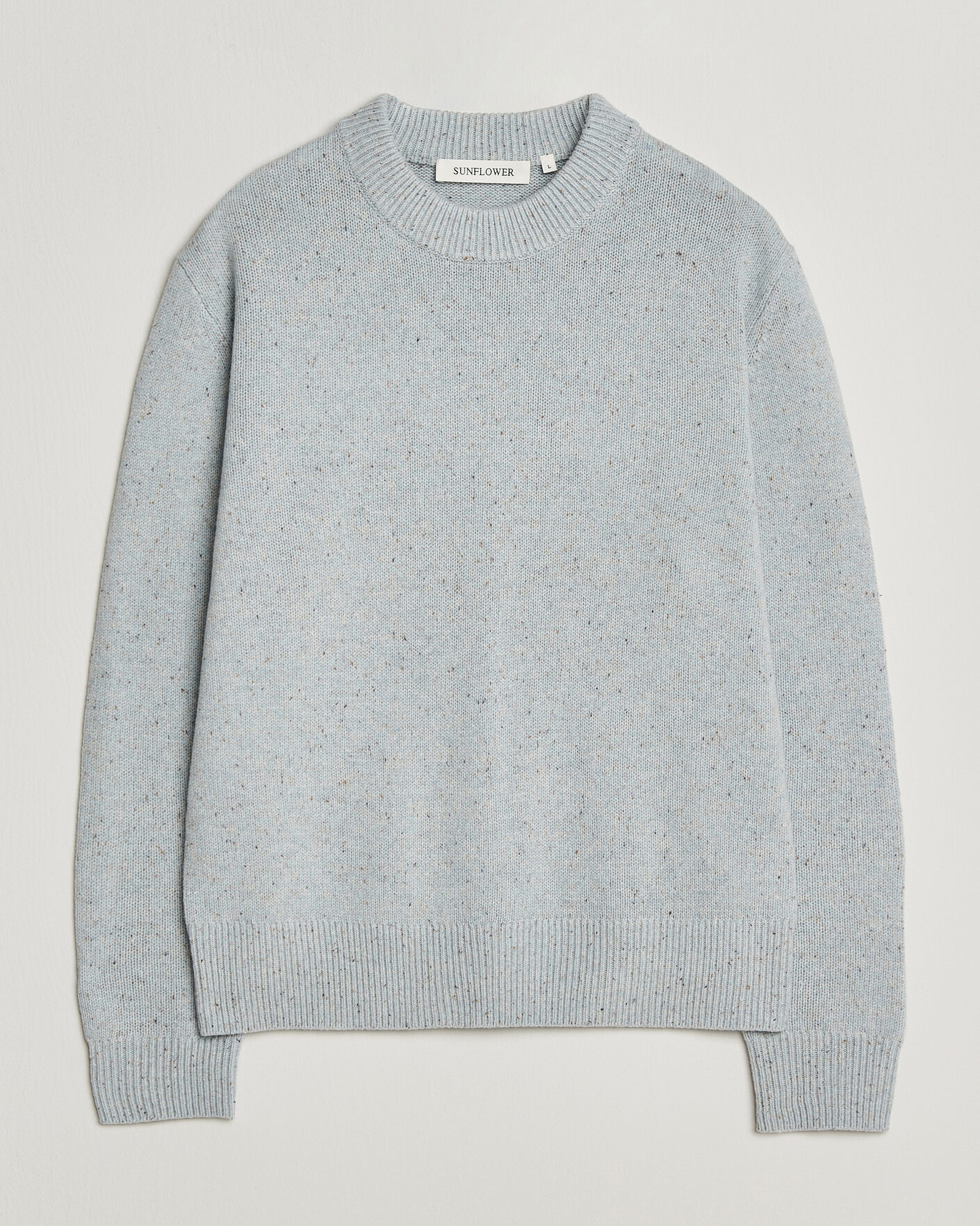 Herre | Trøjer | Sunflower | Moon Donegal Sweater Light Blue