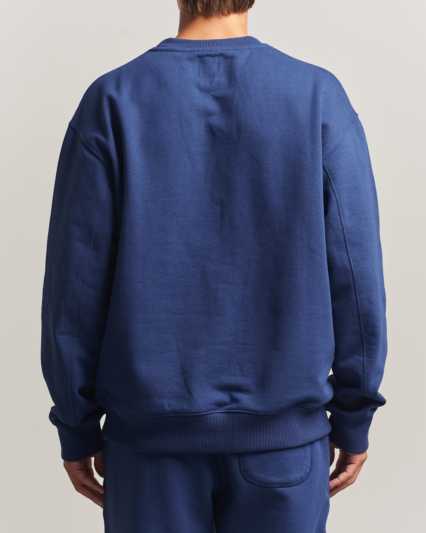 Herre | Trøjer | New Balance Made In US & UK | New Balance Made in Made In USA Core Sweatshirt Blue Oyster