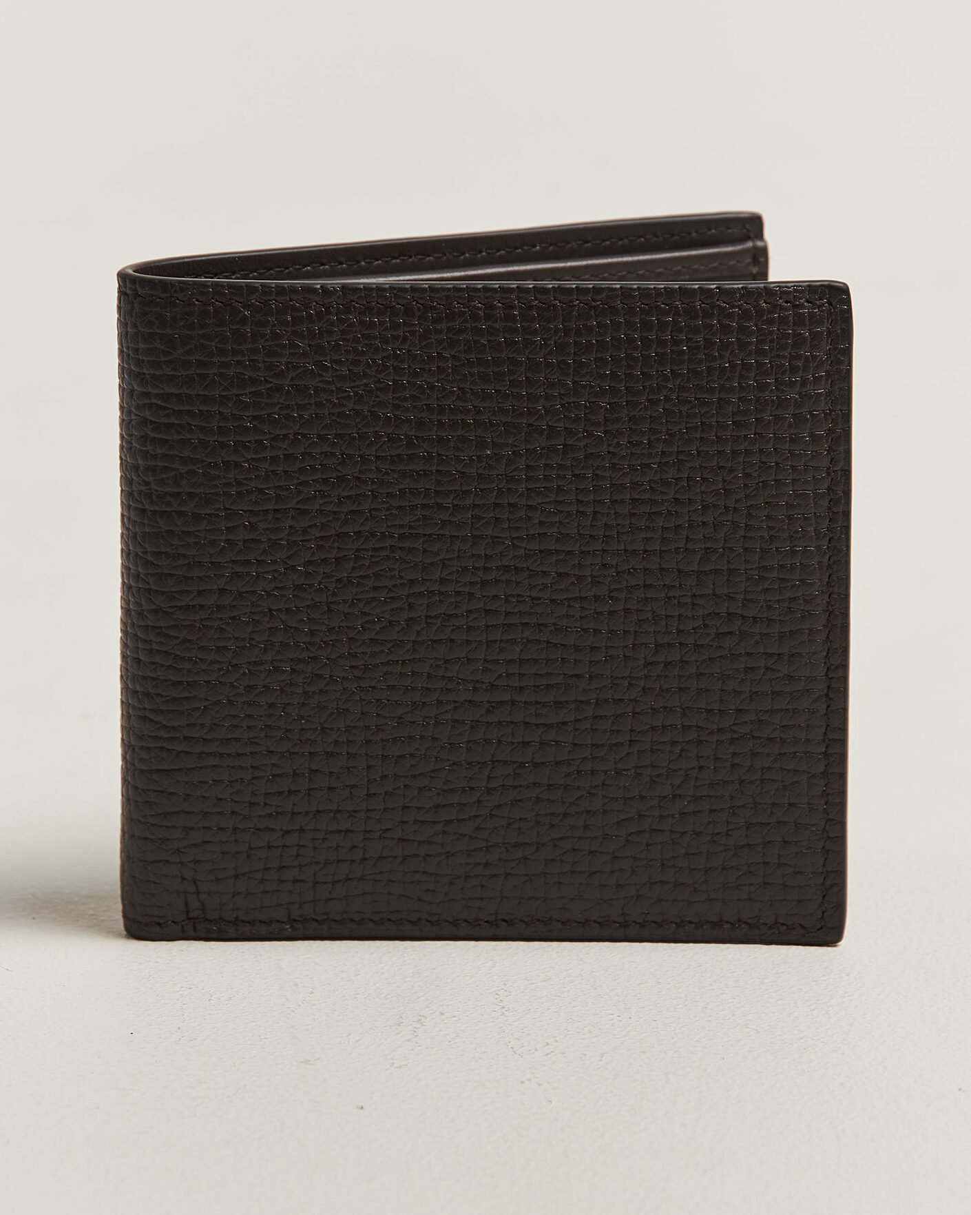 Herre | Punge | Smythson | Ludlow 8 Card Wallet Dark Brown