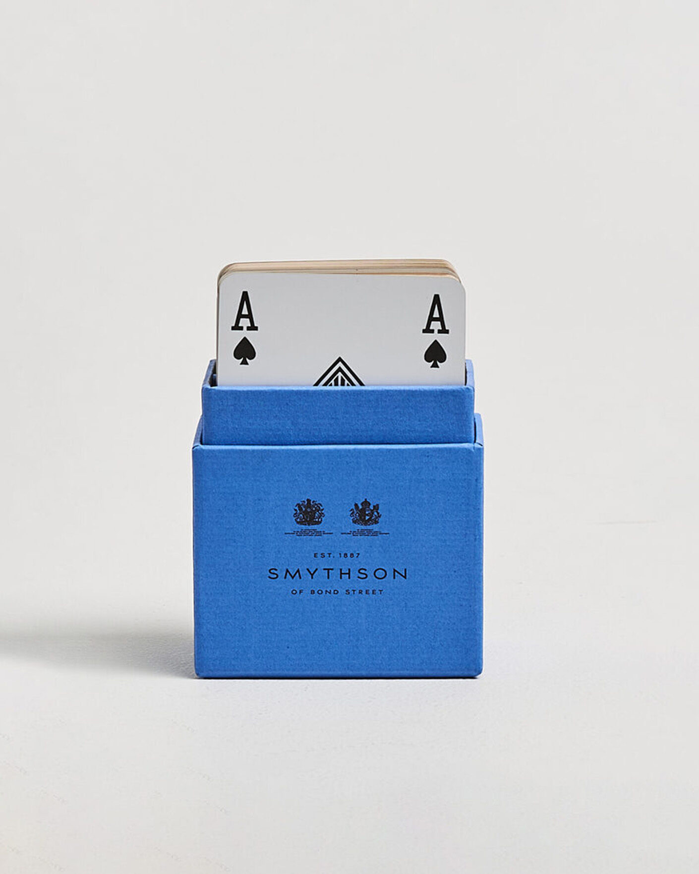 Herre | Til hjemmet | Smythson | Playing Card Nile Blue