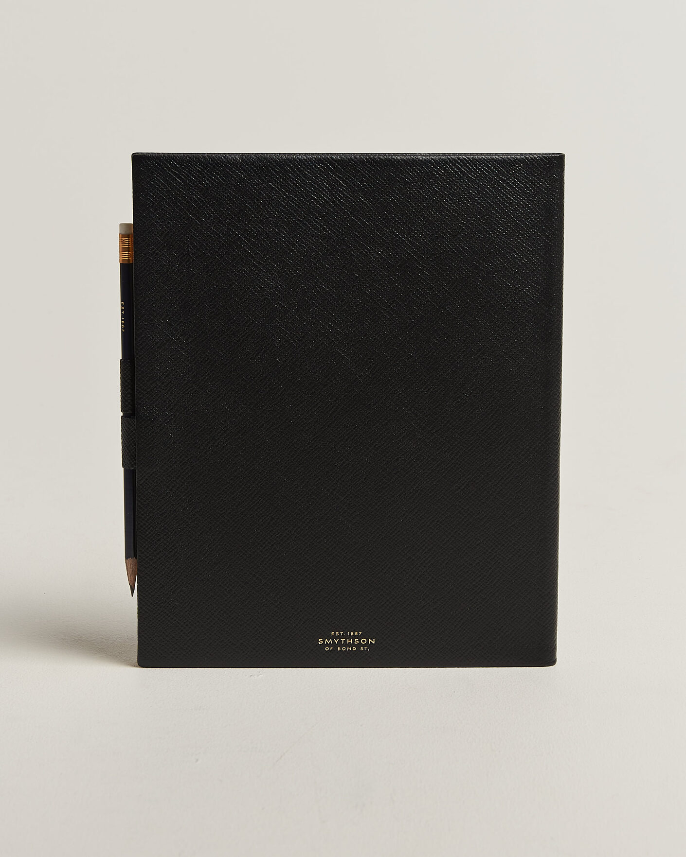 Herre | Notesbøger | Smythson | Pastegrain Sketchbook Black