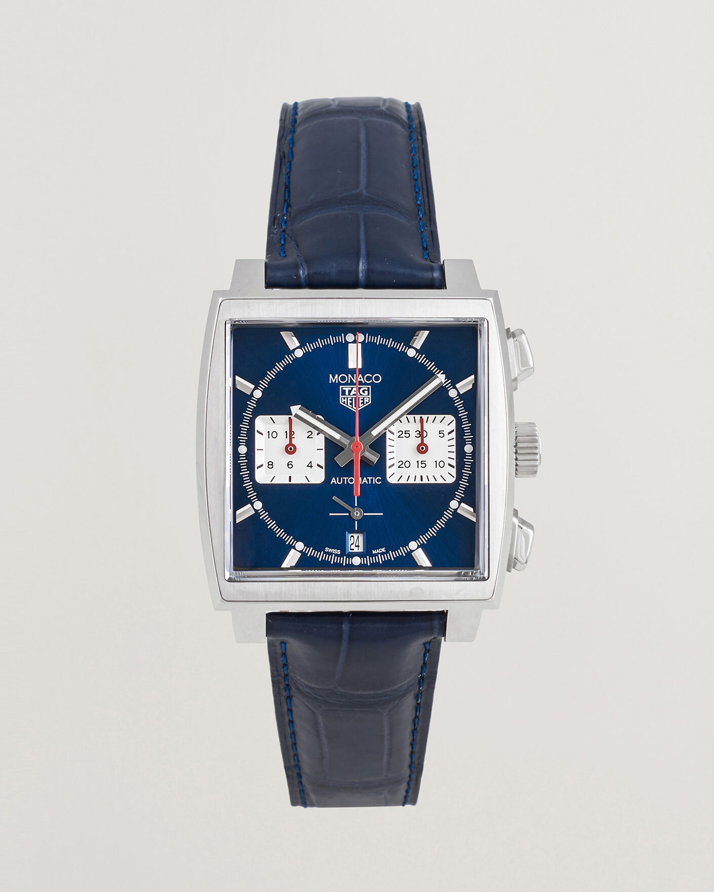 Herre | Tag Heuer Pre-Owned Monaco Caliber 02  | Tag Heuer Pre-Owned | Monaco Caliber 02 