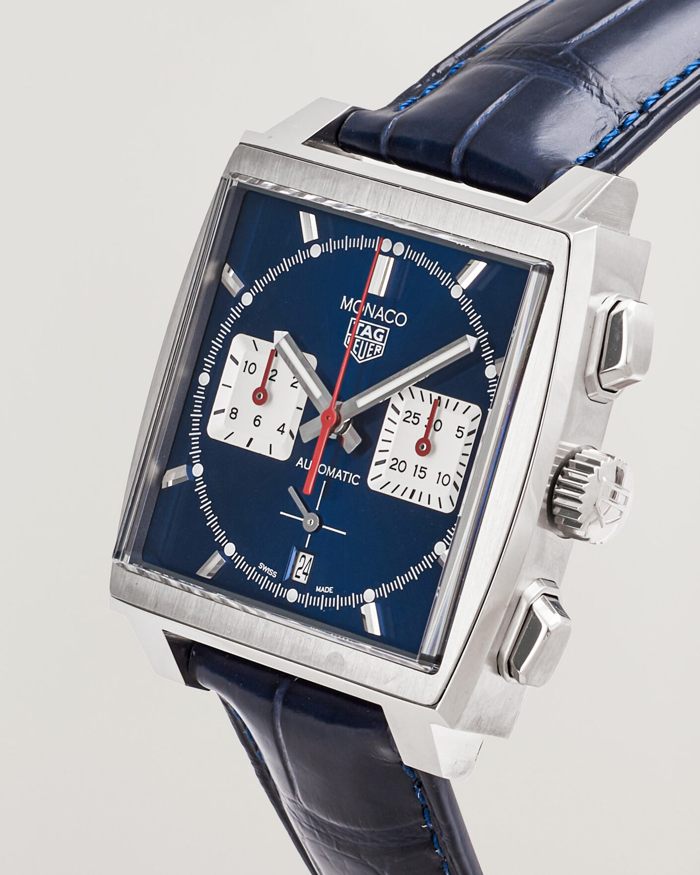 Herre | Tag Heuer Pre-Owned Monaco Caliber 02  | Tag Heuer Pre-Owned | Monaco Caliber 02 