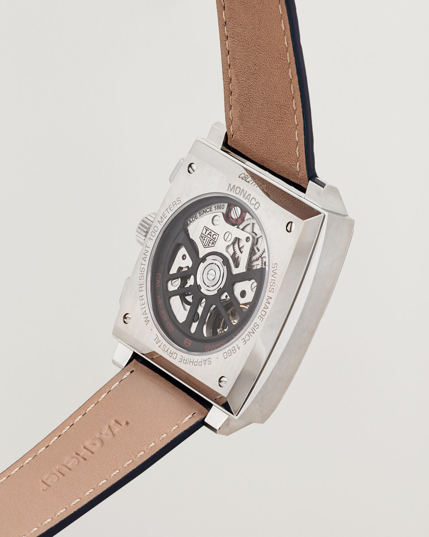Herre | Tag Heuer Pre-Owned Monaco Caliber 02  | Tag Heuer Pre-Owned | Monaco Caliber 02 