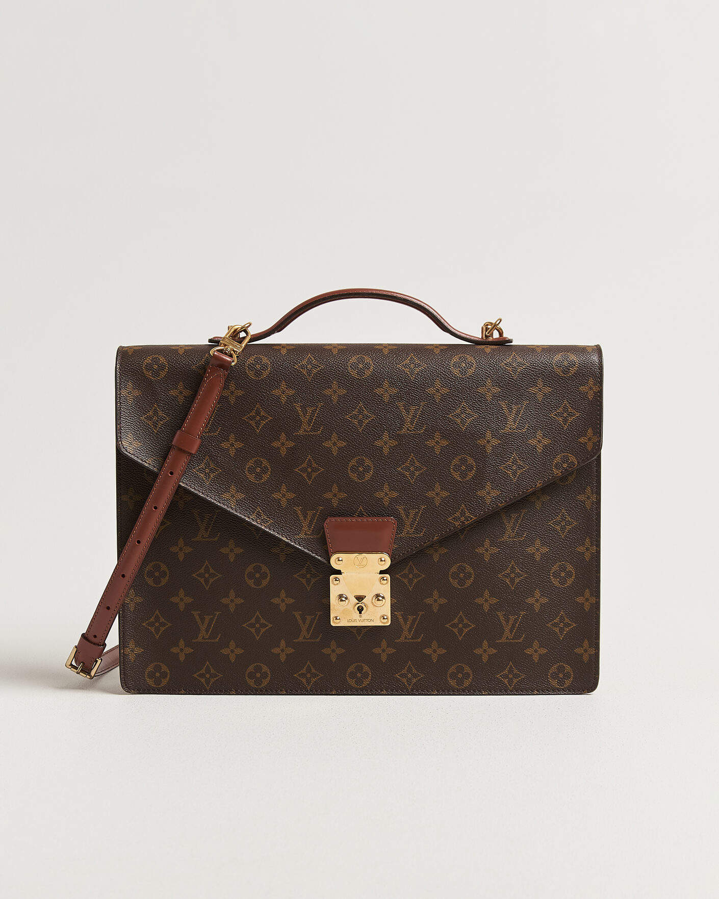 Herre | Pre-Owned & Vintage Bags | Louis Vuitton Pre-Owned | Porte Document Bandouliére Monogram
