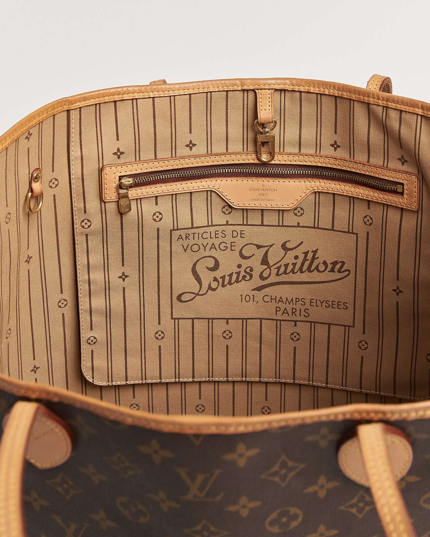 Herre | Pre-Owned & Vintage Bags | Louis Vuitton Pre-Owned | Neverfull GM Monogram