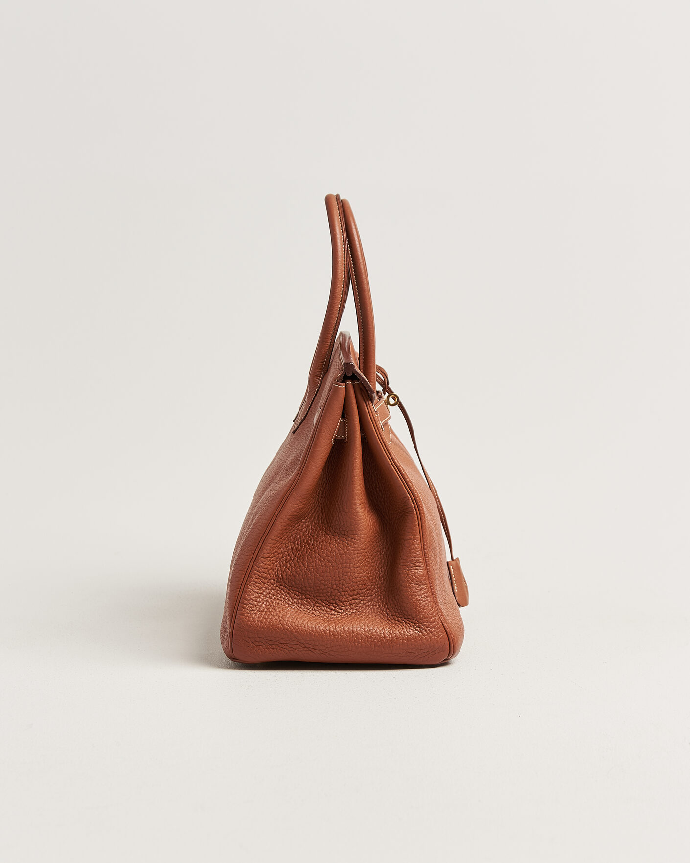 Herre | Pre-Owned & Vintage Bags | Hermès Pre-Owned | Birkin 35 Togo Leather Cognac Brown
