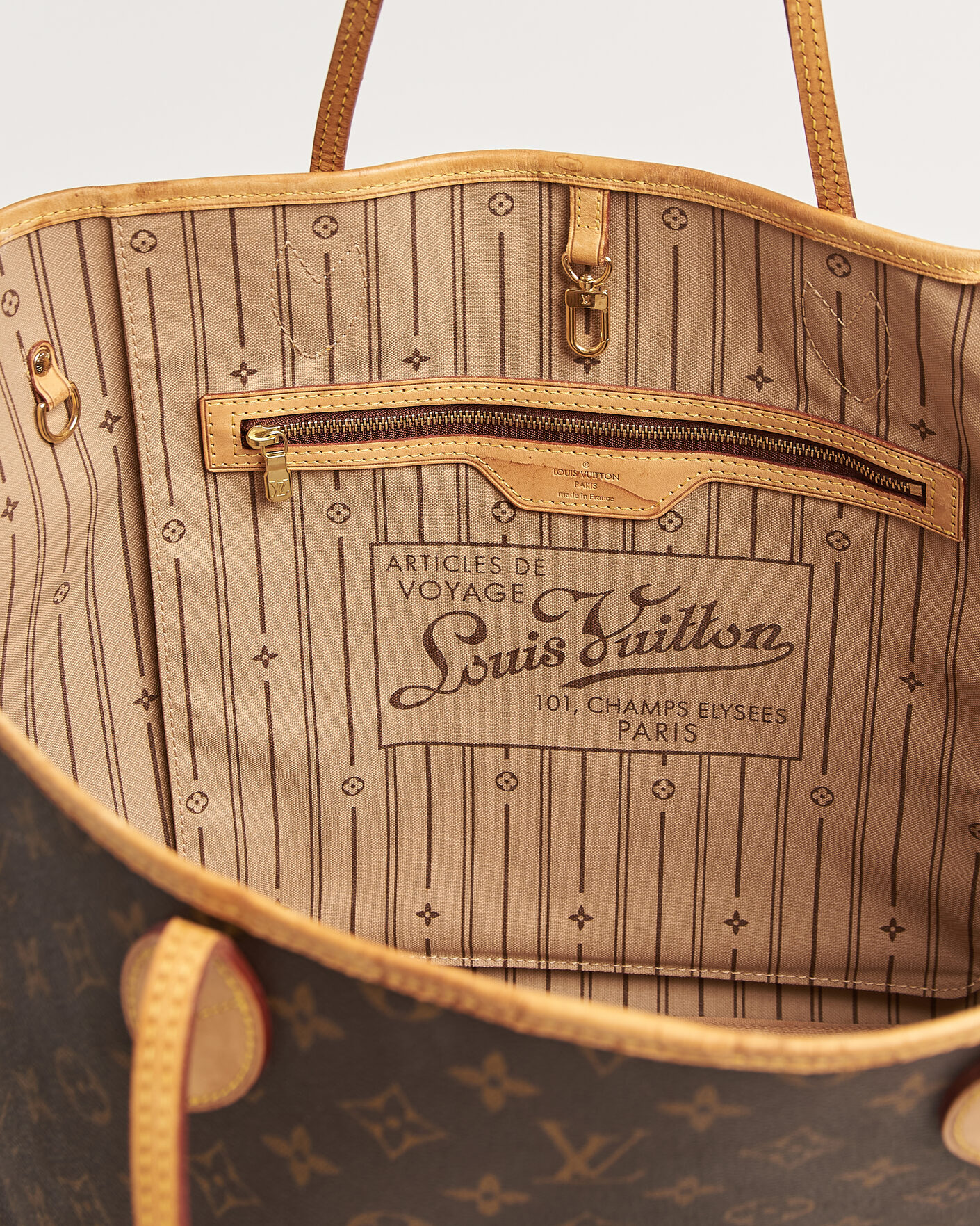 Herre | Pre-Owned & Vintage Bags | Louis Vuitton Pre-Owned | Neverfull GM Monogram