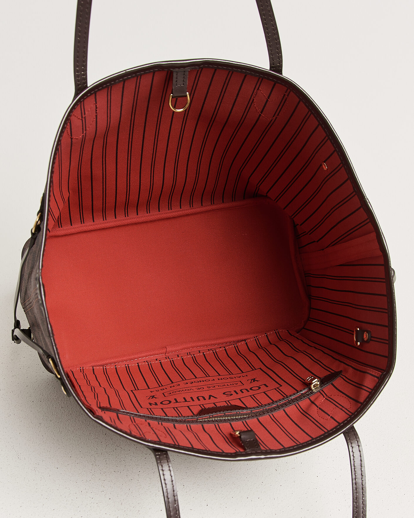 Herre | Pre-Owned & Vintage Bags | Louis Vuitton Pre-Owned | Neverfull MM Damier Ebene