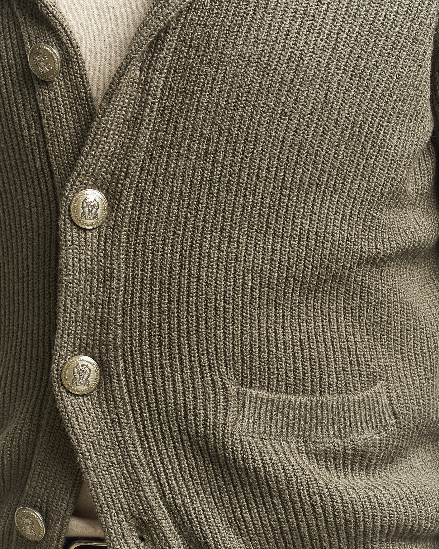 Herre | Trøjer | Brunello Cucinelli | Shawl Collar Cardigan Forest Green