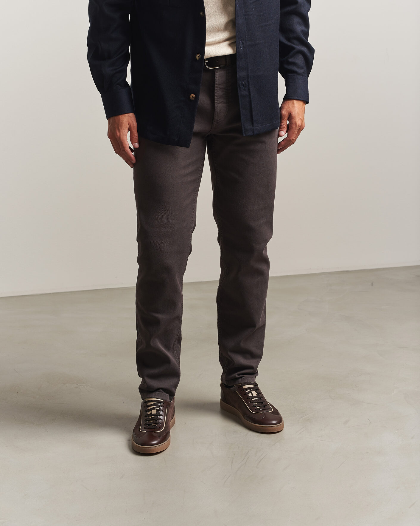 Herre | Sneakers | Brunello Cucinelli | Classic Sneakers Dark Brown