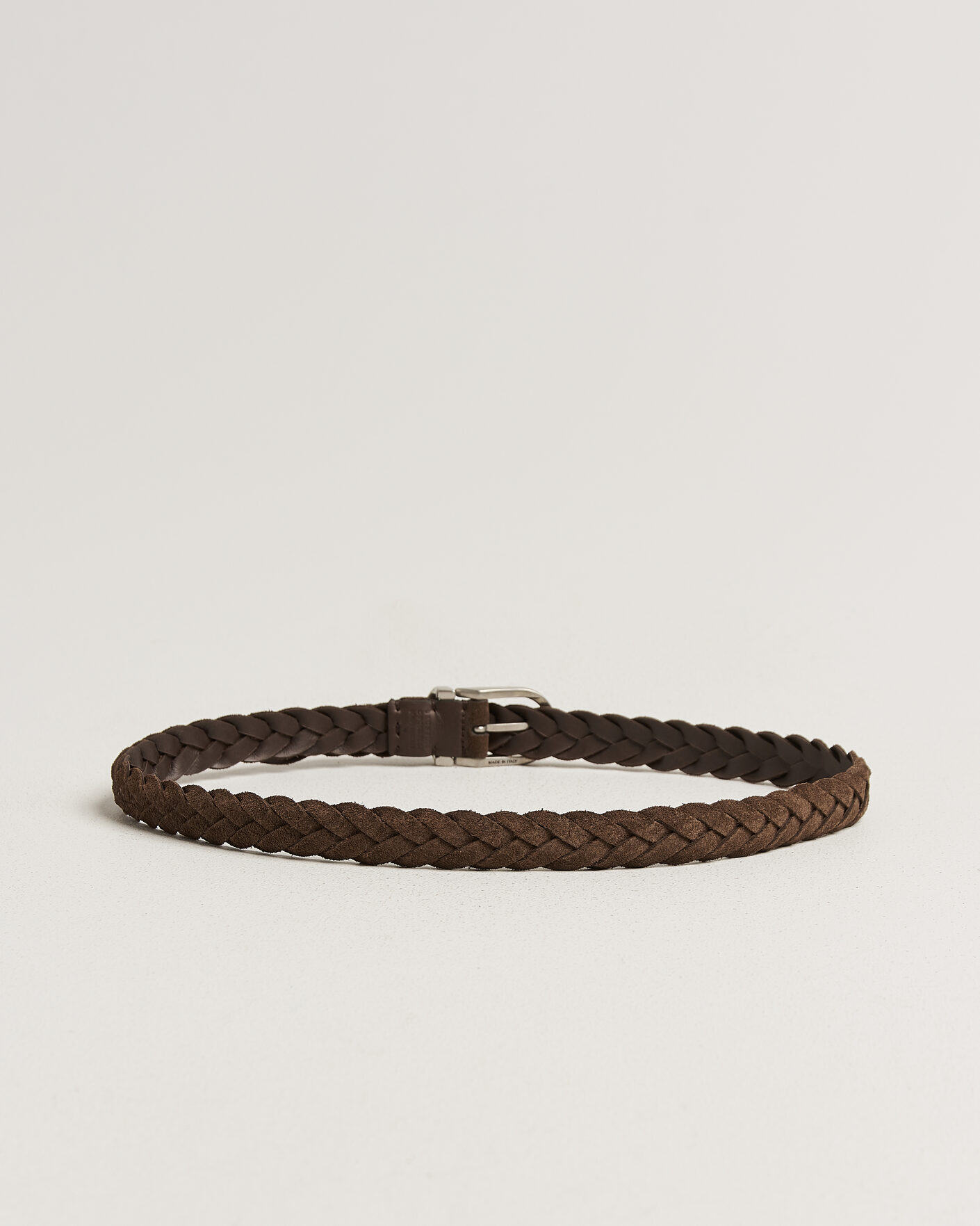 Herre | Bælter | Brunello Cucinelli | Suede Belt Dark Brown